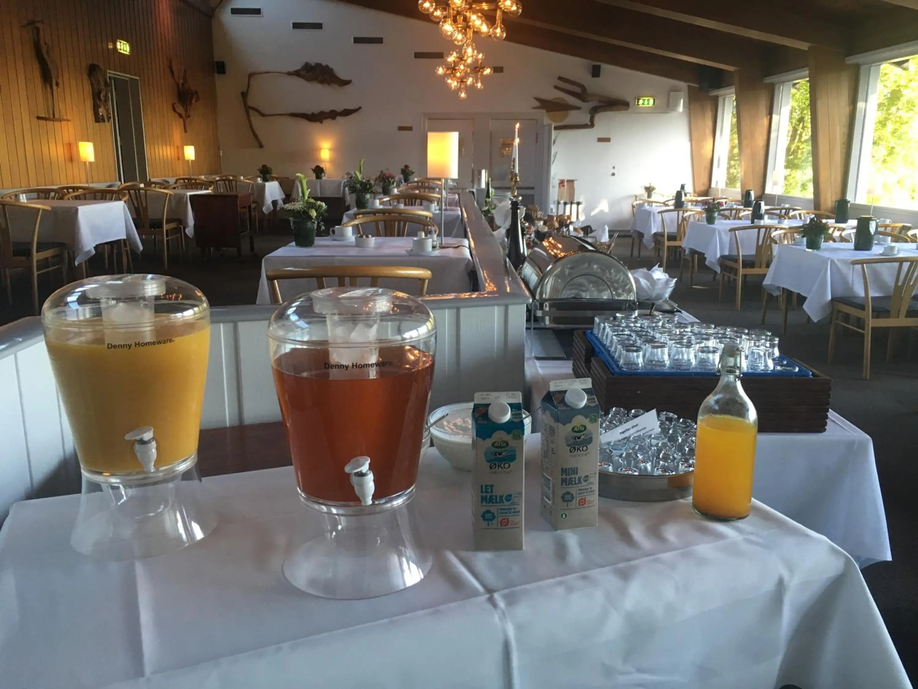 Buffet breakfast in Rold StorKro