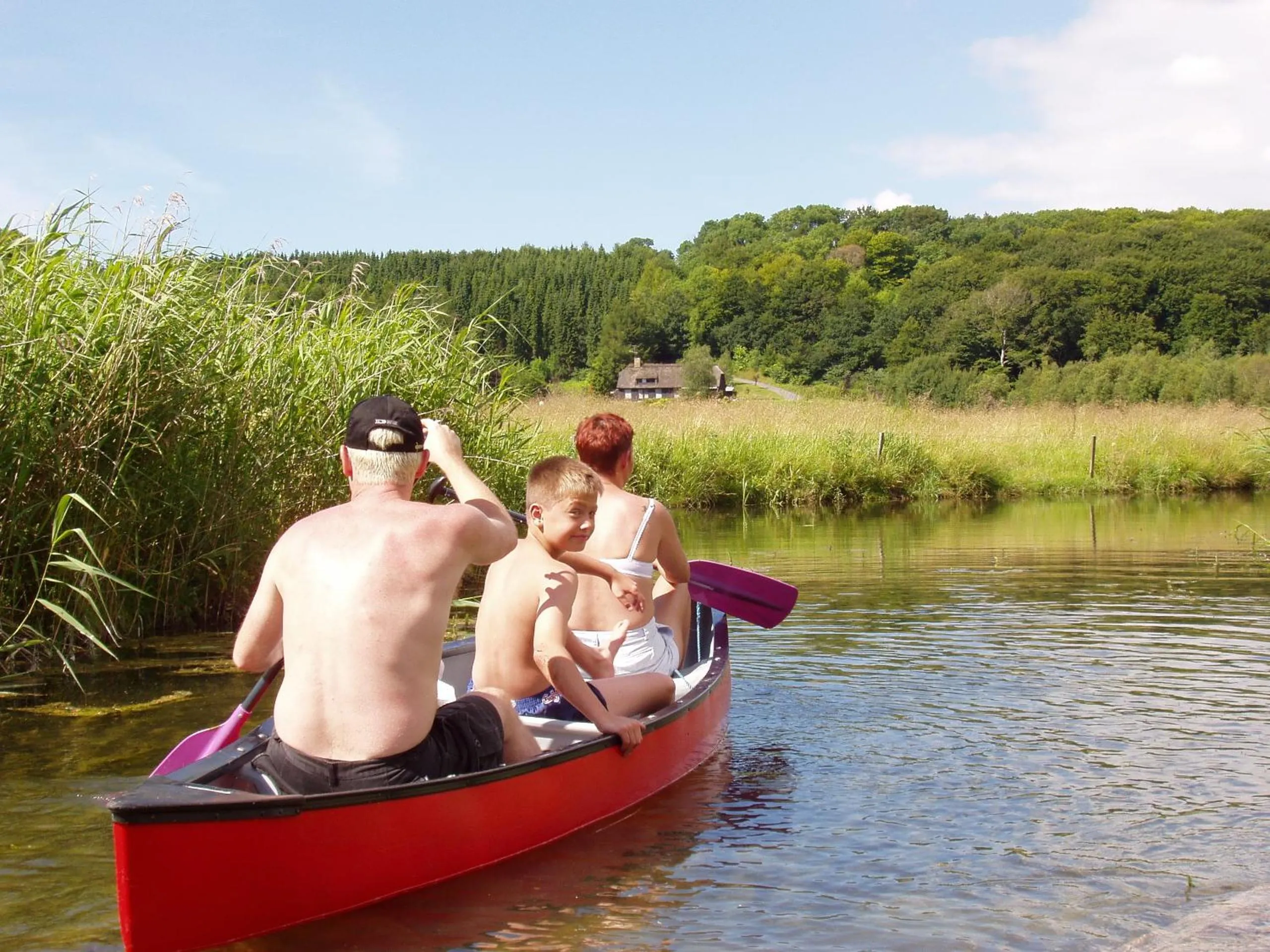 Canoeing in Rold StorKro