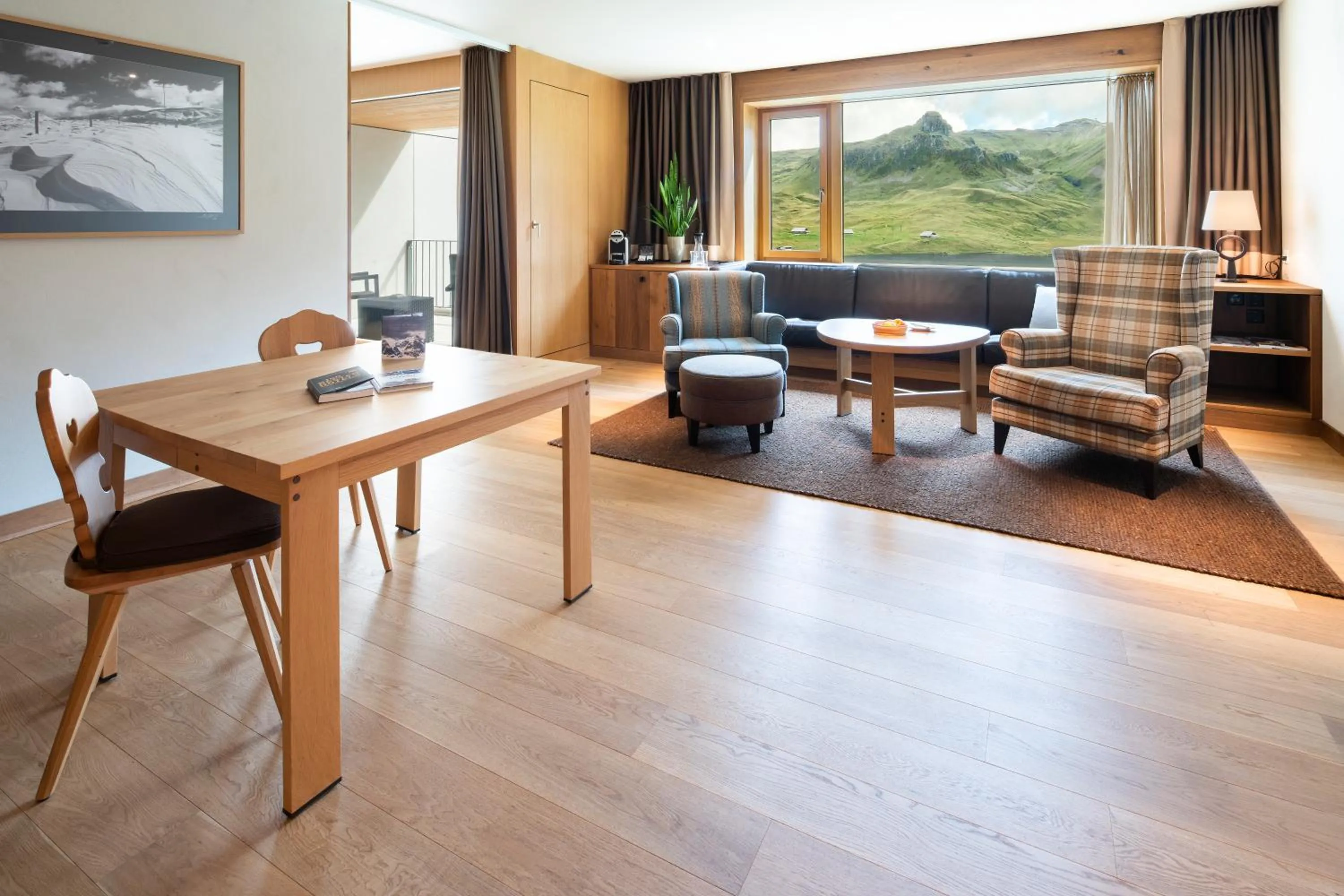 Living room in Frutt Mountain Resort