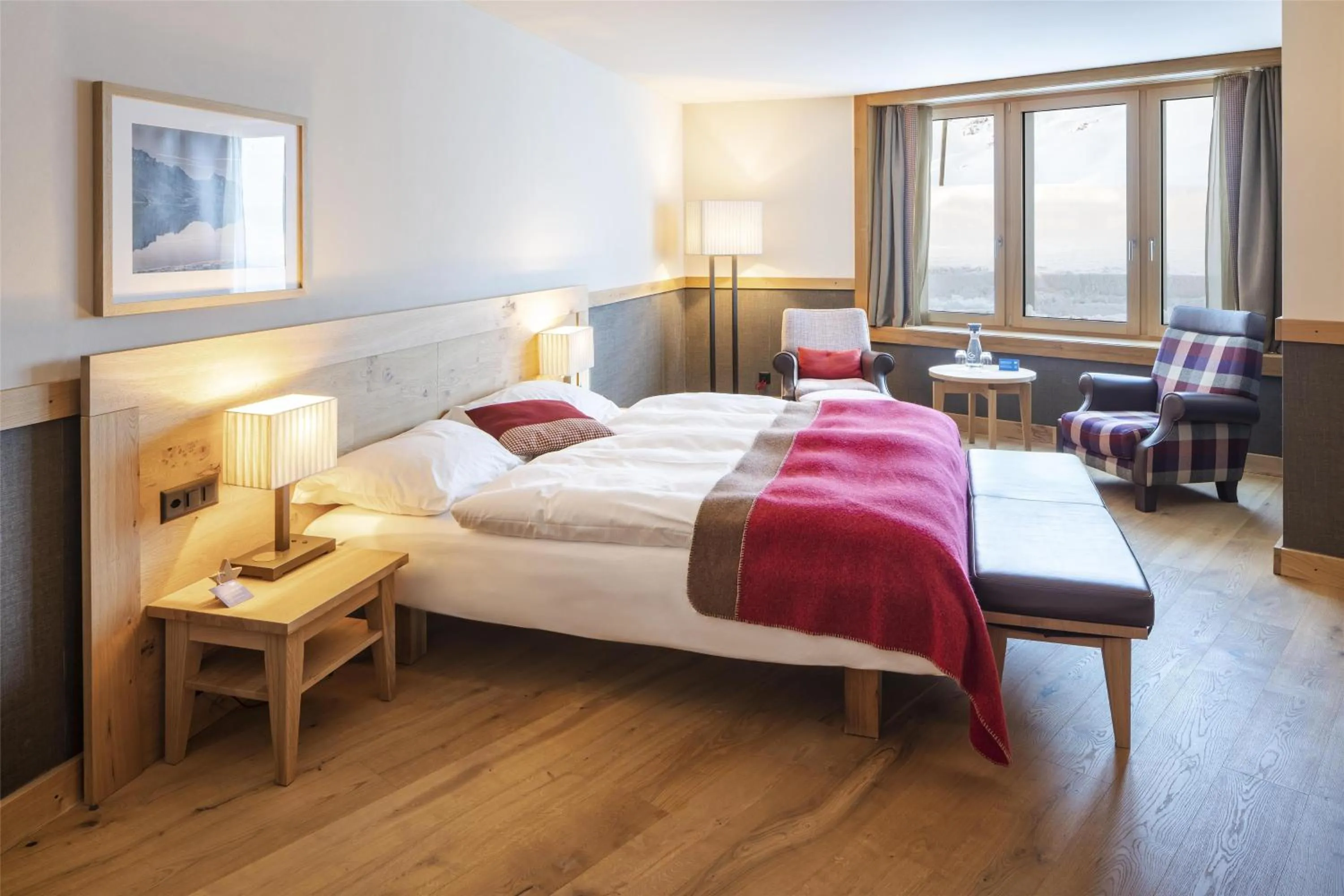 Bedroom, Bed in Frutt Mountain Resort