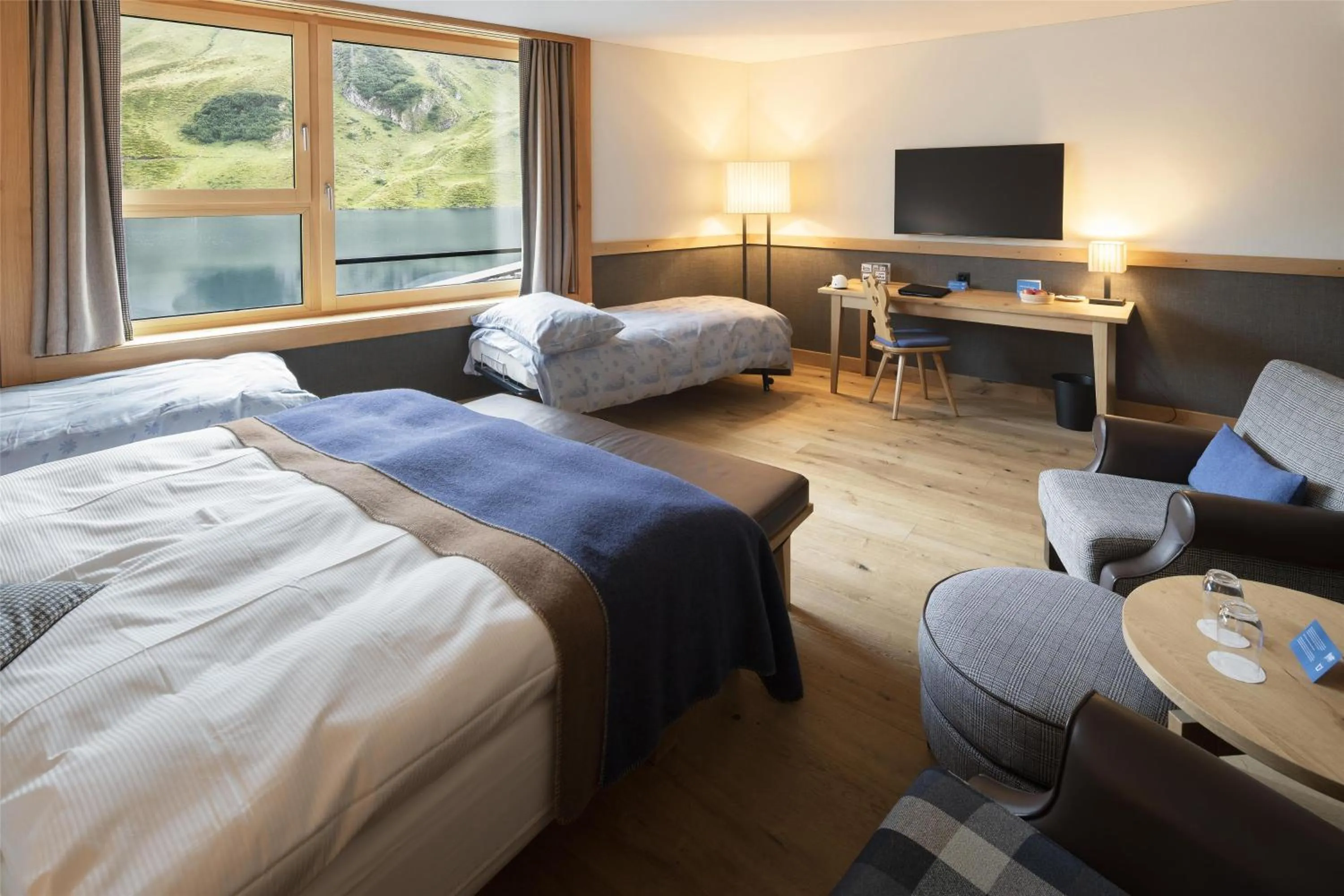 Bedroom, Bed in Frutt Mountain Resort
