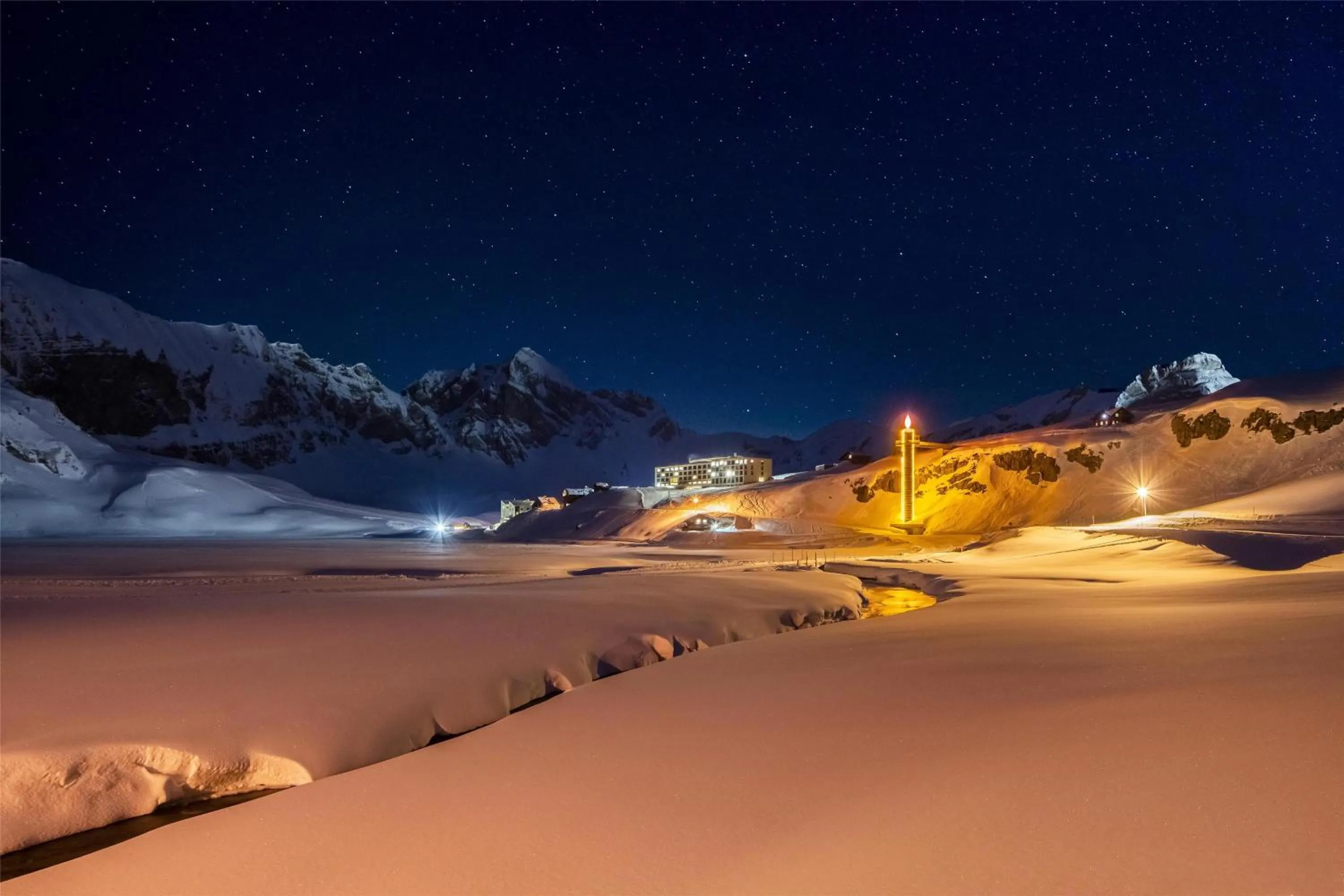 Property building in Frutt Mountain Resort