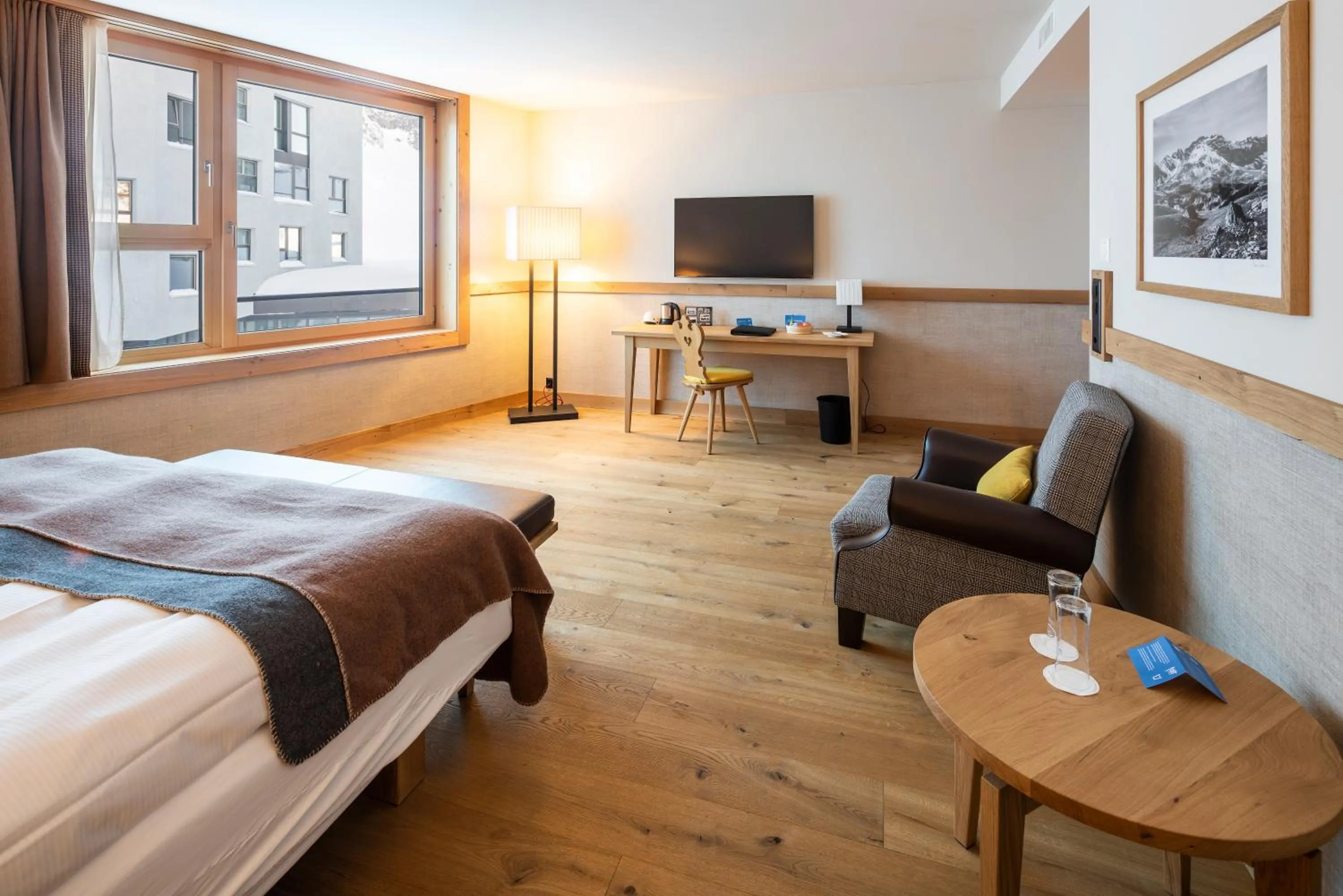 Bedroom, Bed in Frutt Mountain Resort