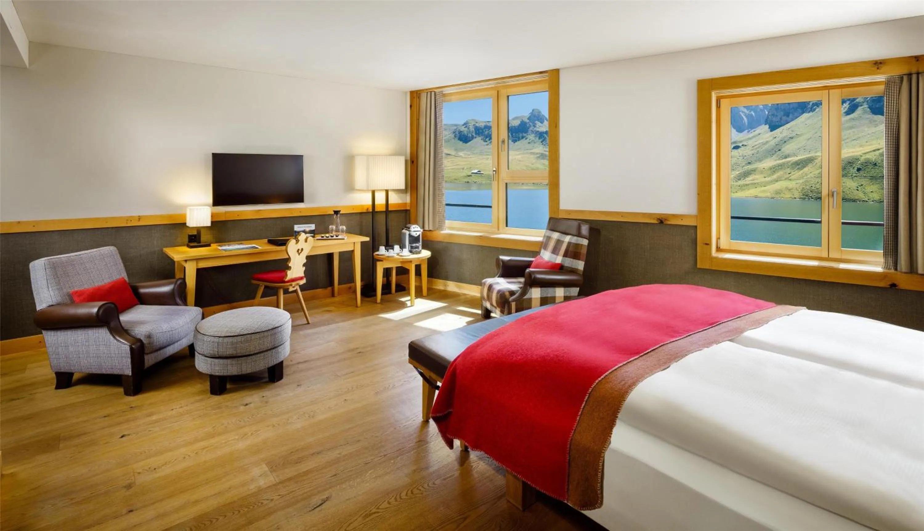 Bedroom, Bed in Frutt Mountain Resort