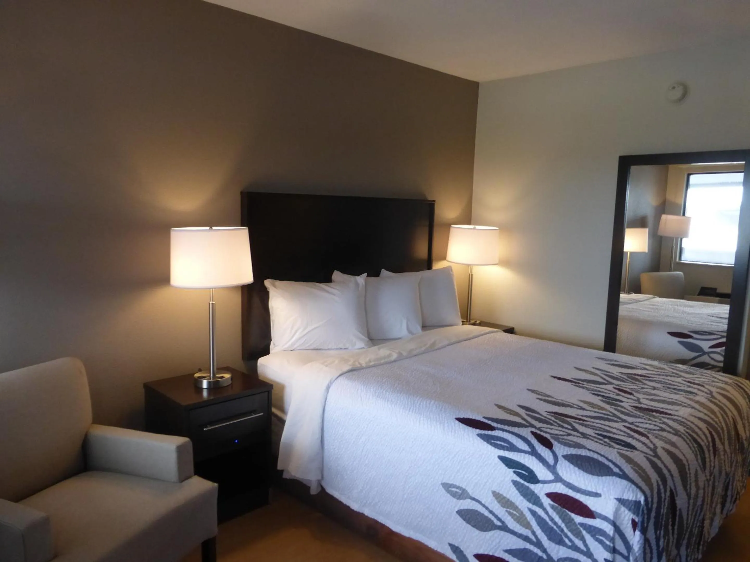 Photo of the whole room, Bed in Red Roof Inn Somerset, PA