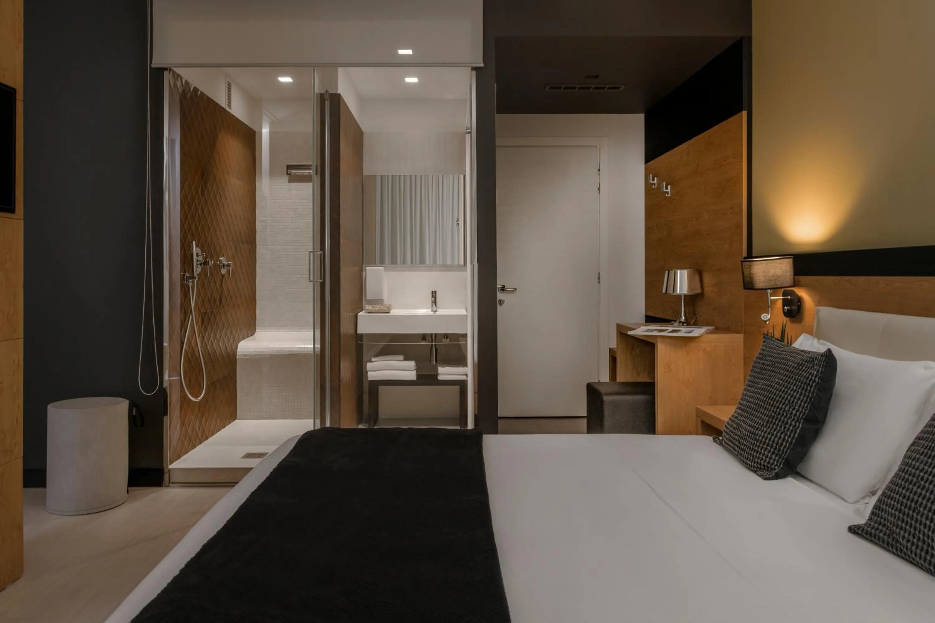 Bedroom, Bed in Hotel Delle Rose