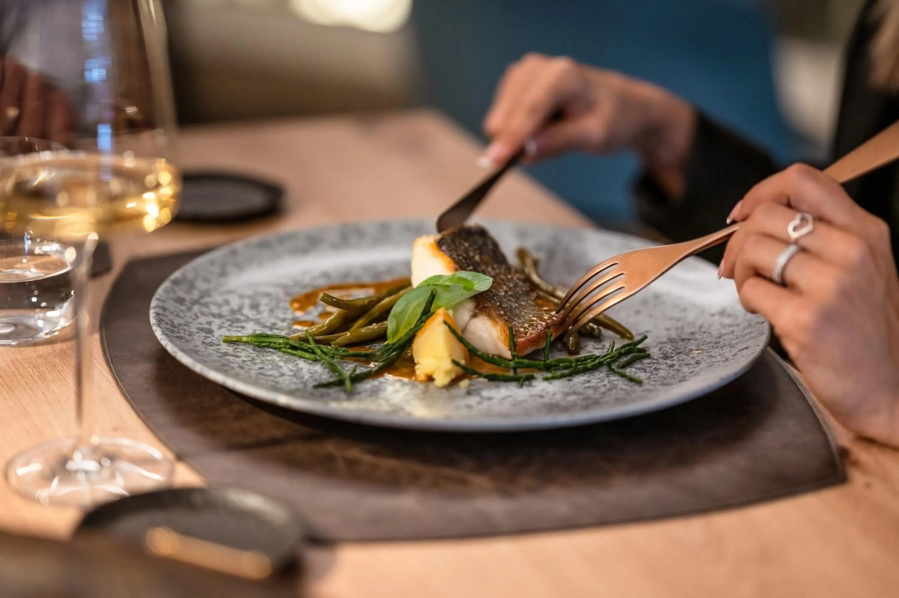 Restaurant/places to eat in Hotel Delle Rose