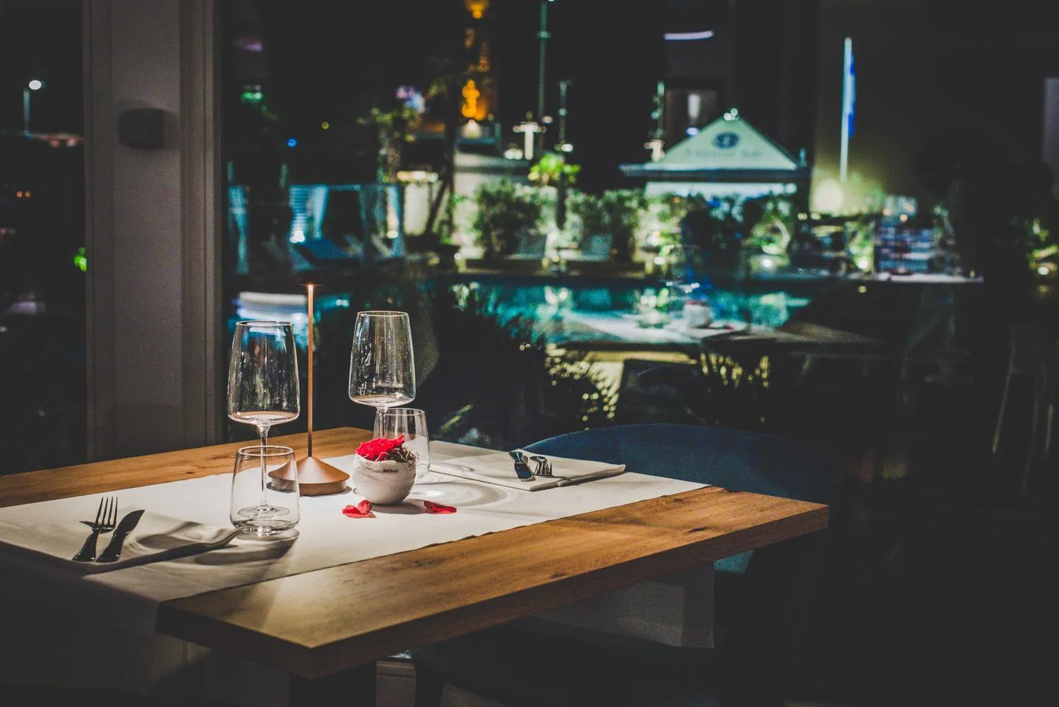 Restaurant/places to eat in Hotel Delle Rose