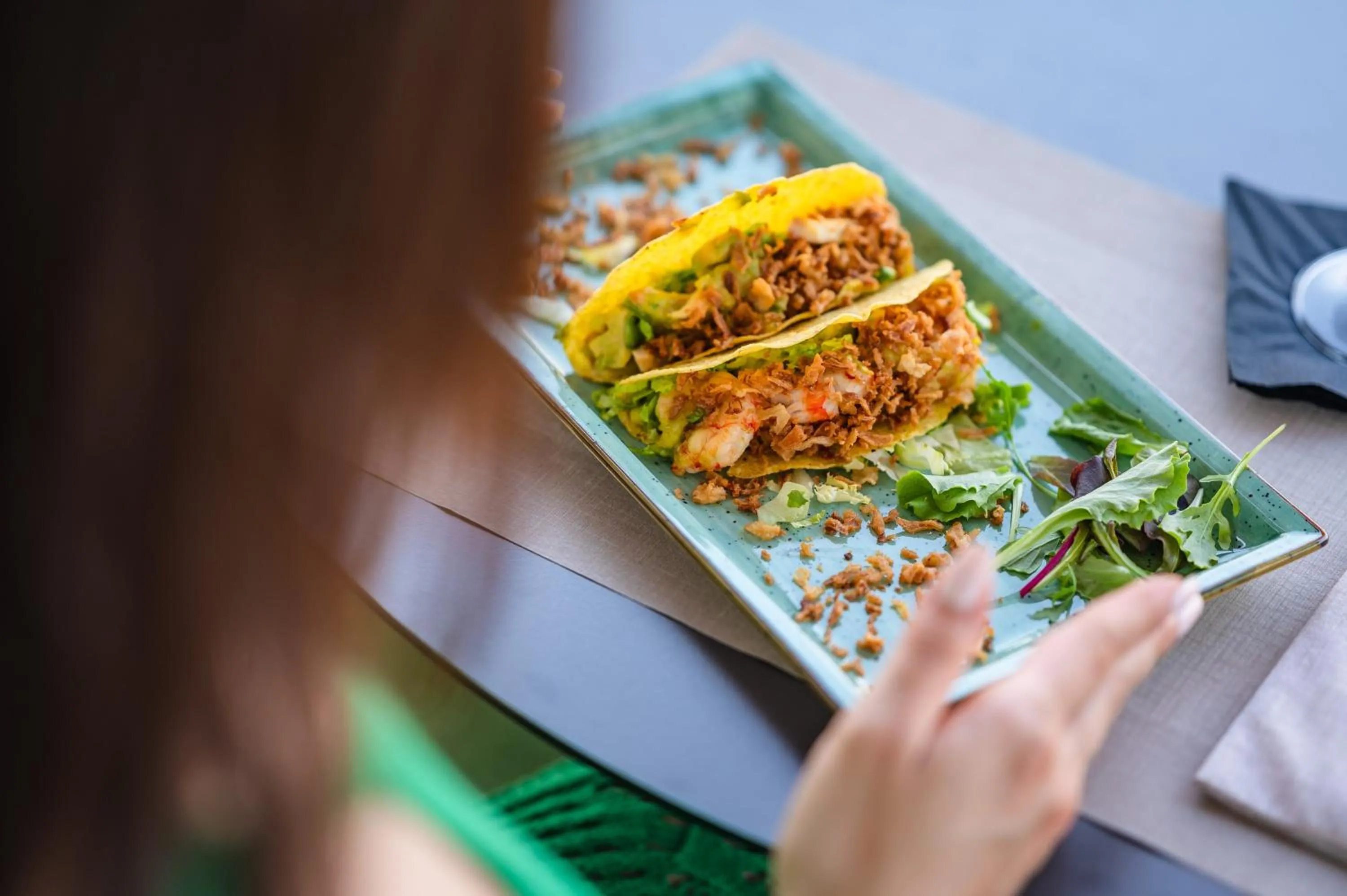 Food close-up in Hotel Delle Rose