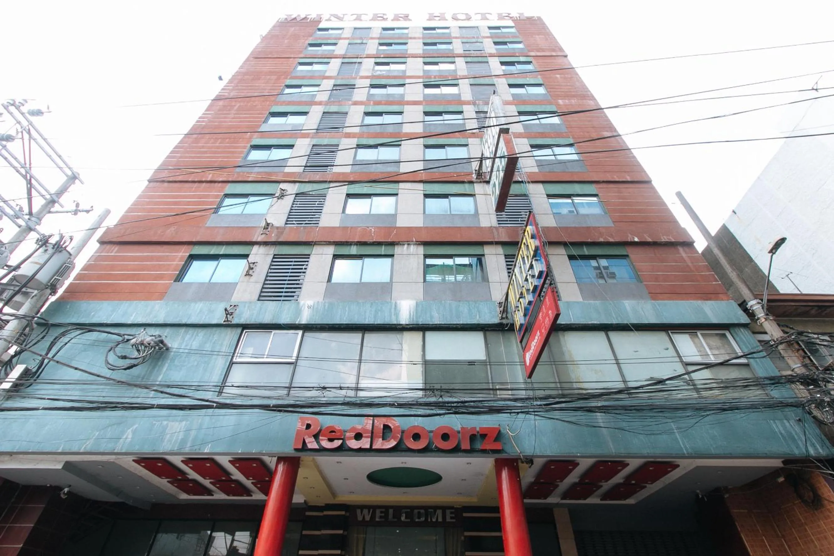 Property building in RedDoorz at Winter Hotel Araneta