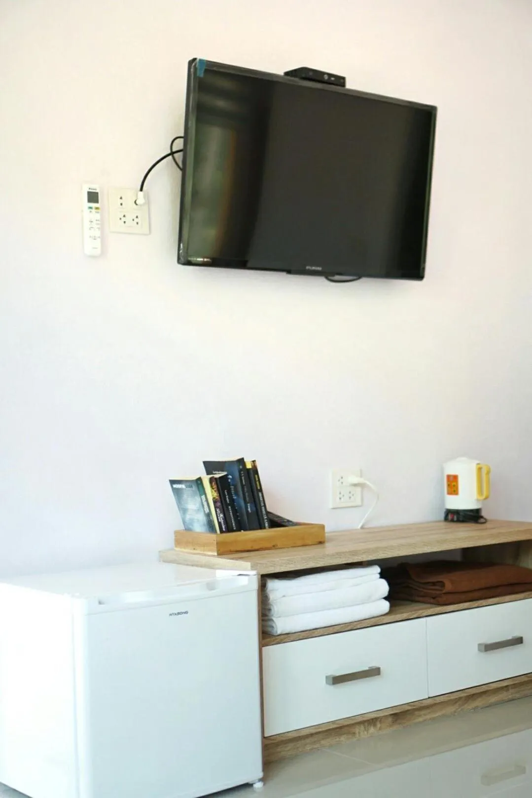 TV and multimedia in The Lodge at Koh Kood