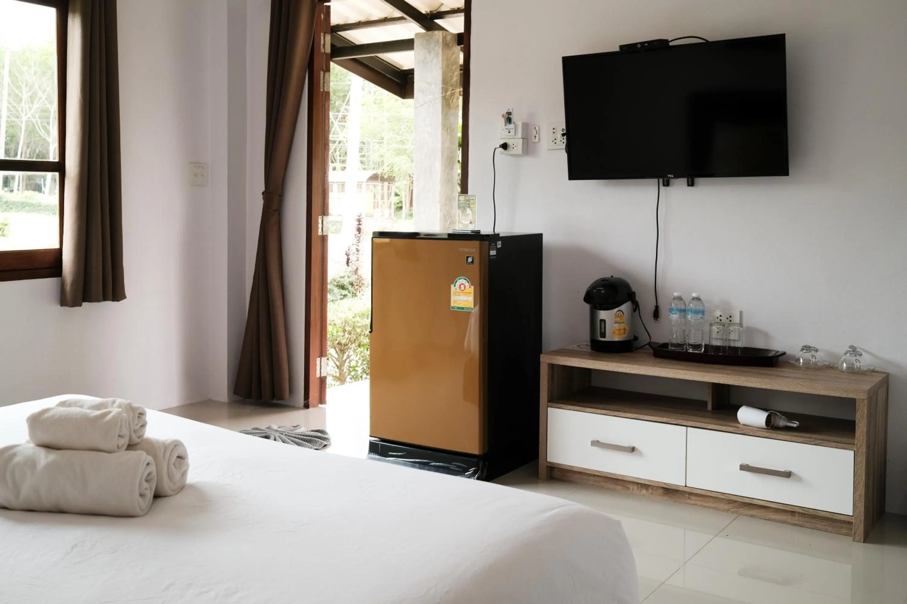 Photo of the whole room, Bed in The Lodge at Koh Kood