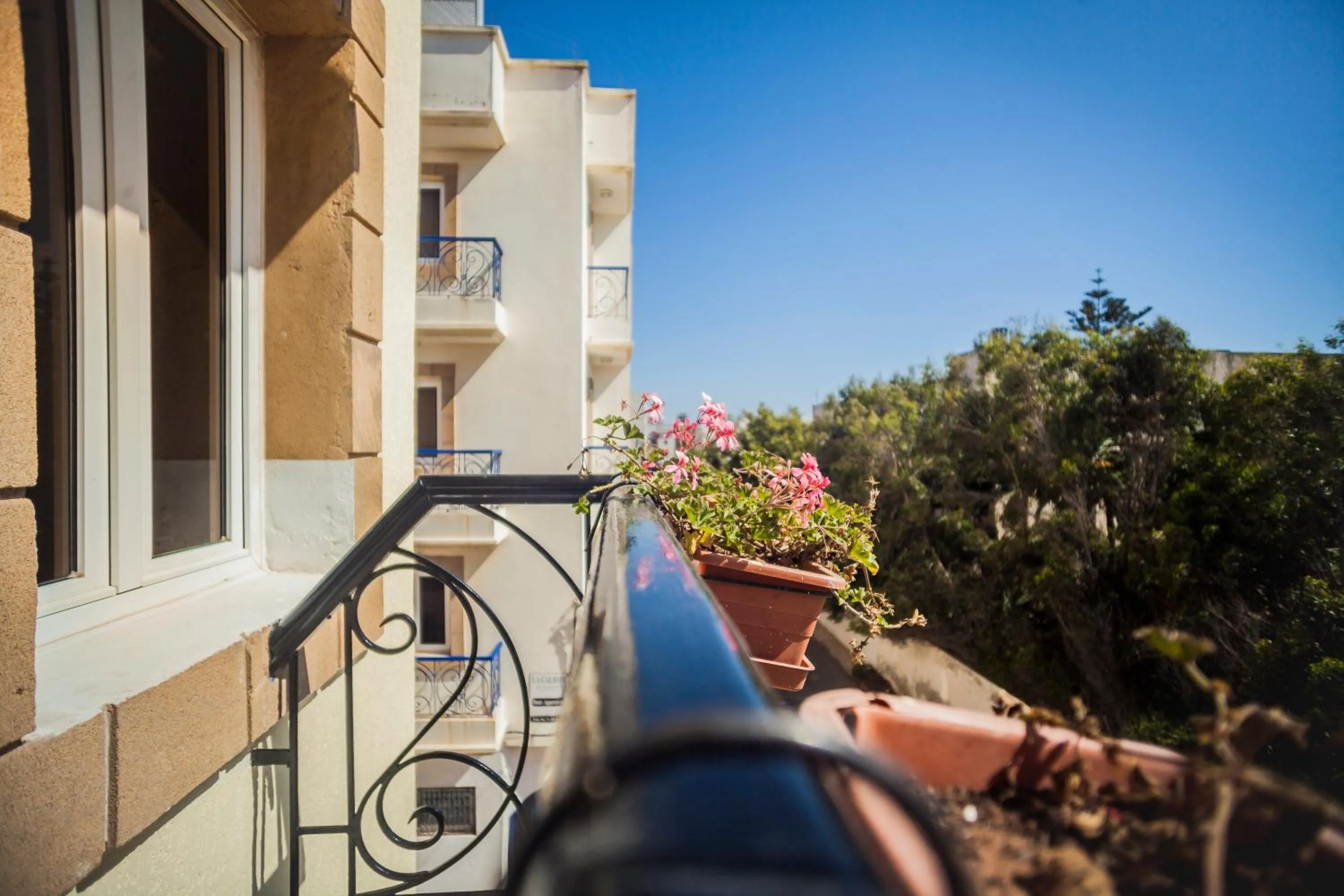 Balcony/Terrace in Résidence Louzani