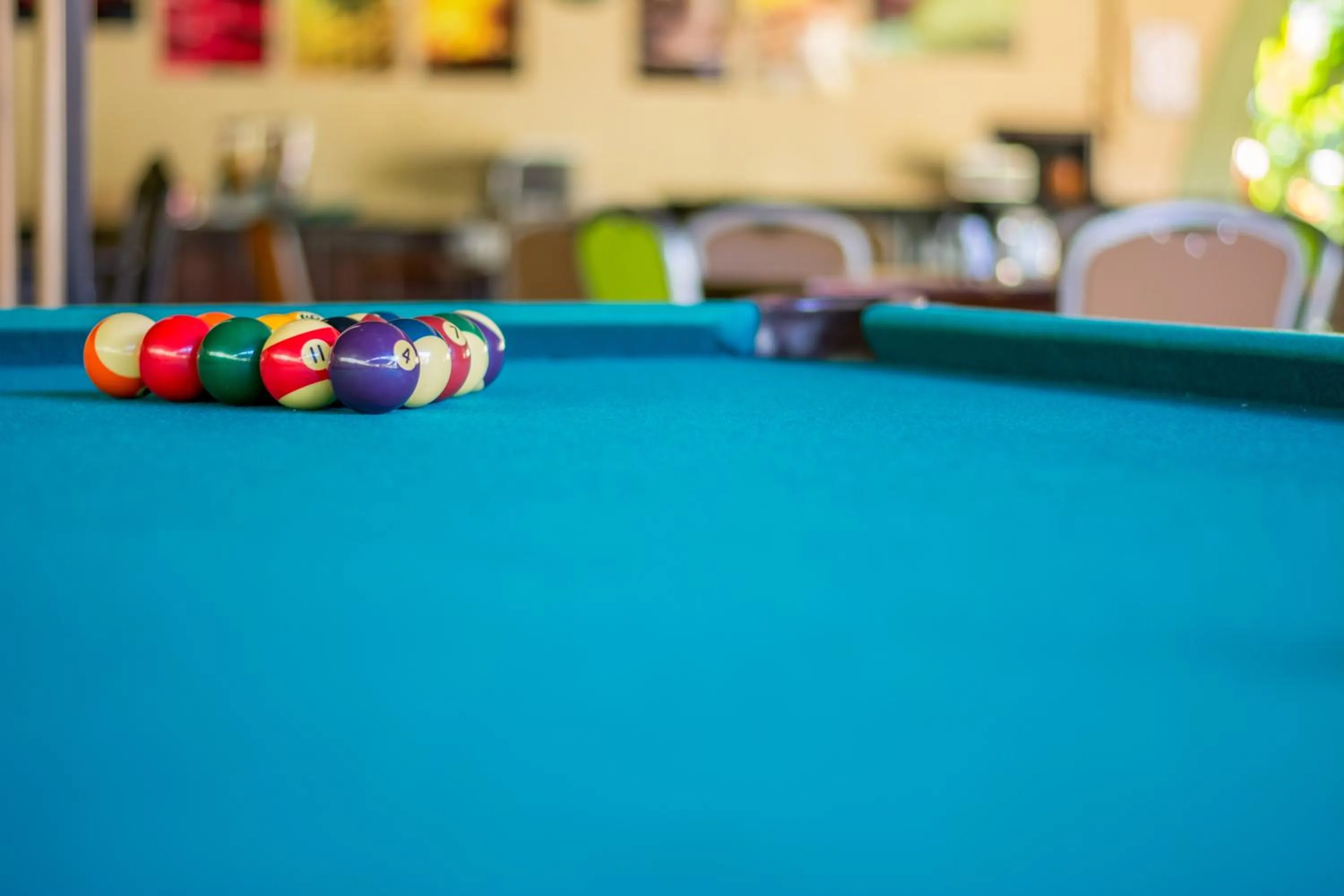Billiard in Kayak Lodge