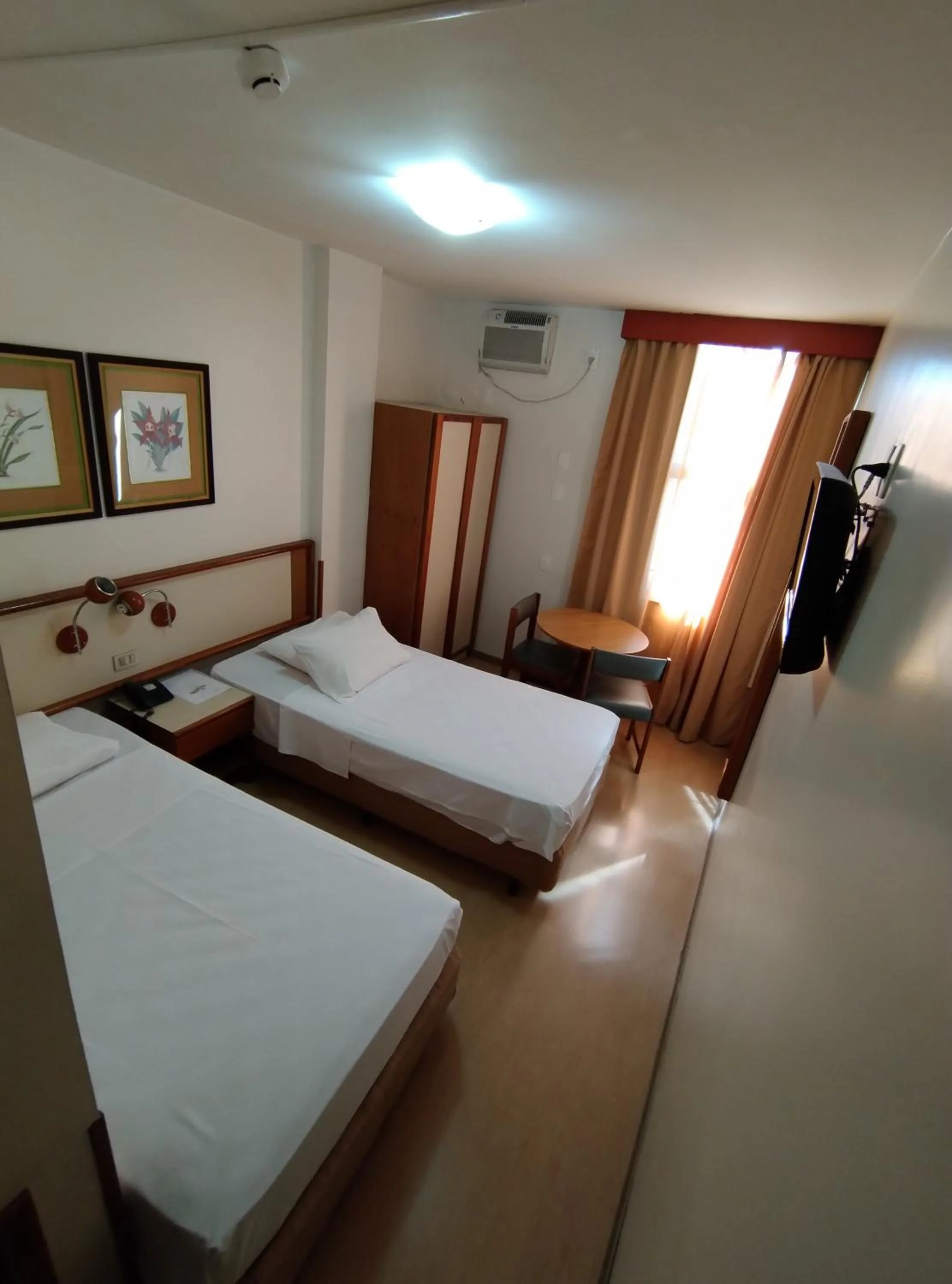 Bed in César Inn Juiz de Fora Hotel