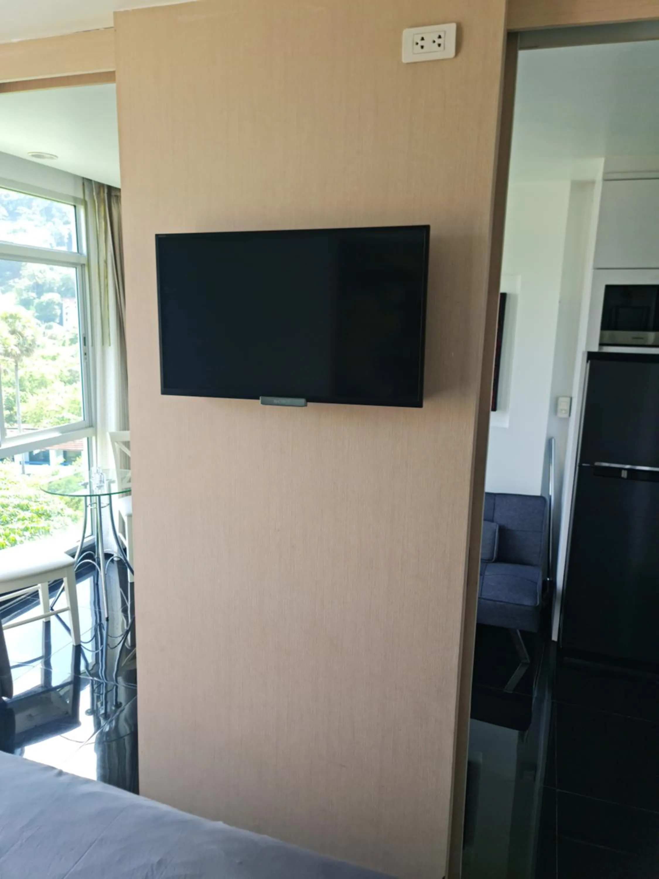 Bedroom, TV/Entertainment Center in Art Patong Residence