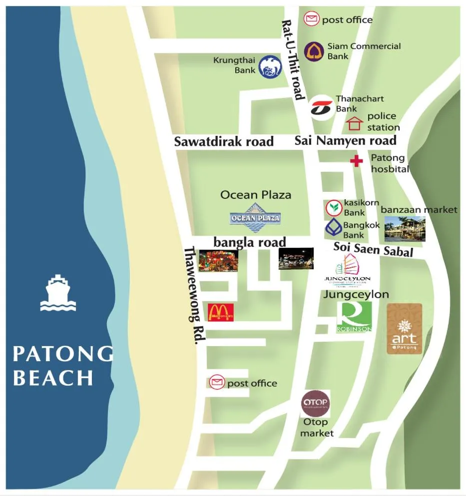 Location, Floor Plan in Art Patong Residence