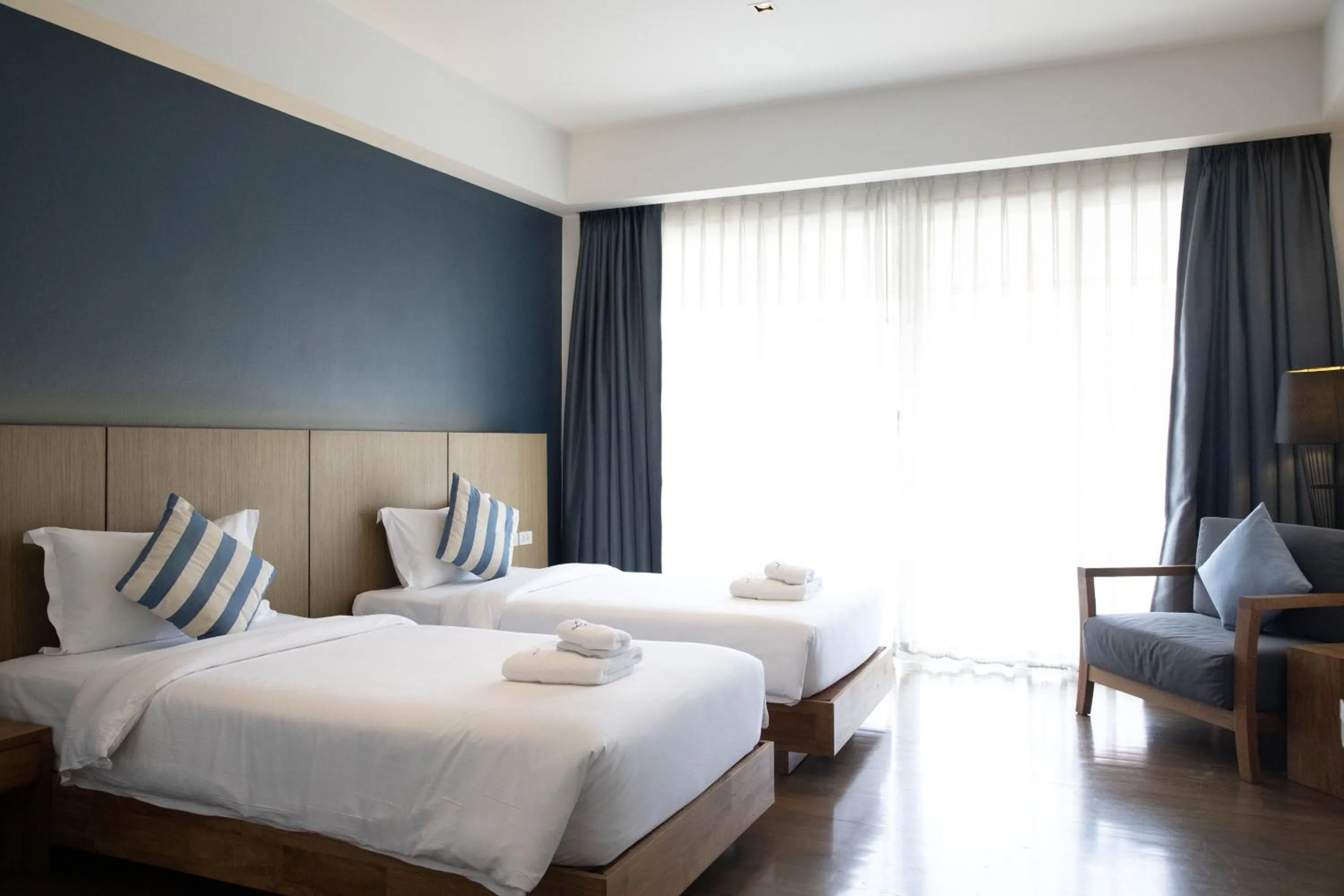 Bedroom, Bed in The Leela Resort & Spa Pattaya