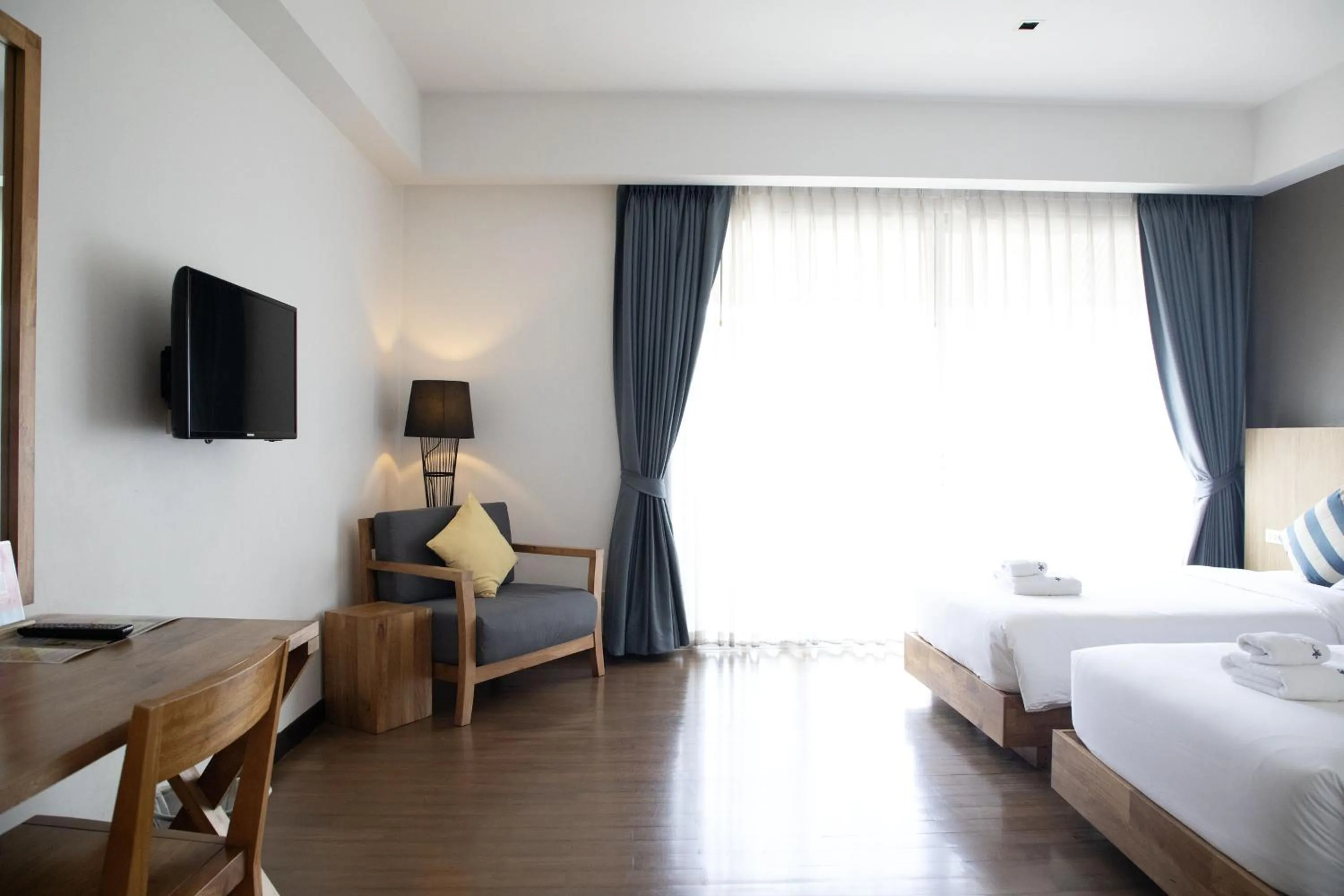 Property building, Bed in The Leela Resort & Spa Pattaya