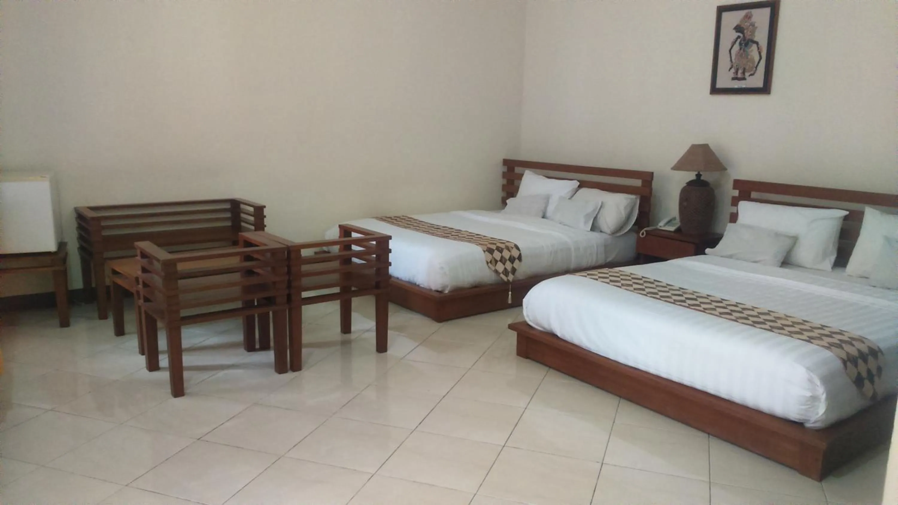 Bed in Grand Cepu Hotel