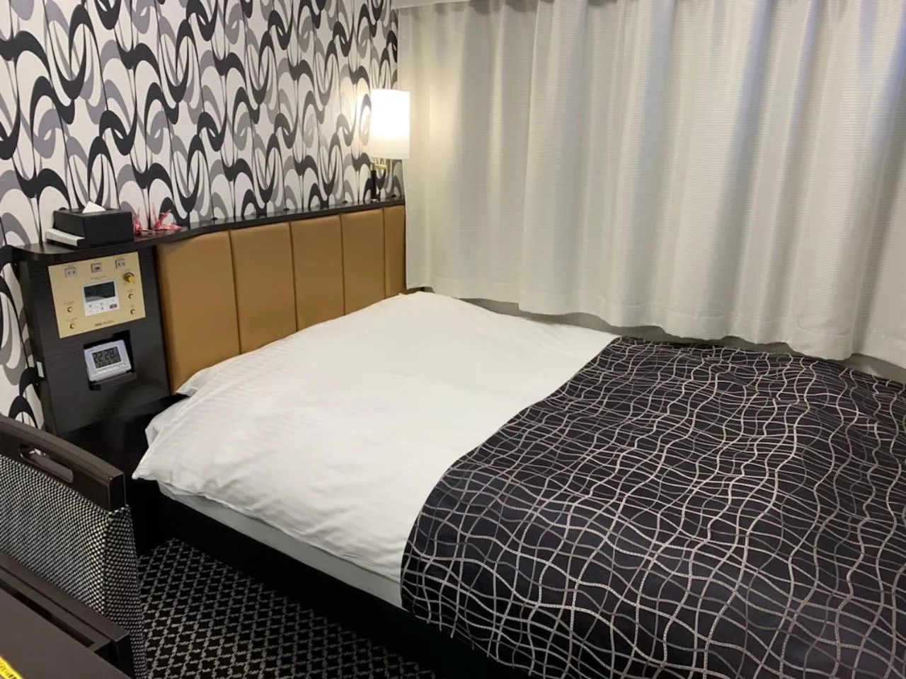 Bed in APA Hotel TKP Keikyu Kawasaki Ekimae