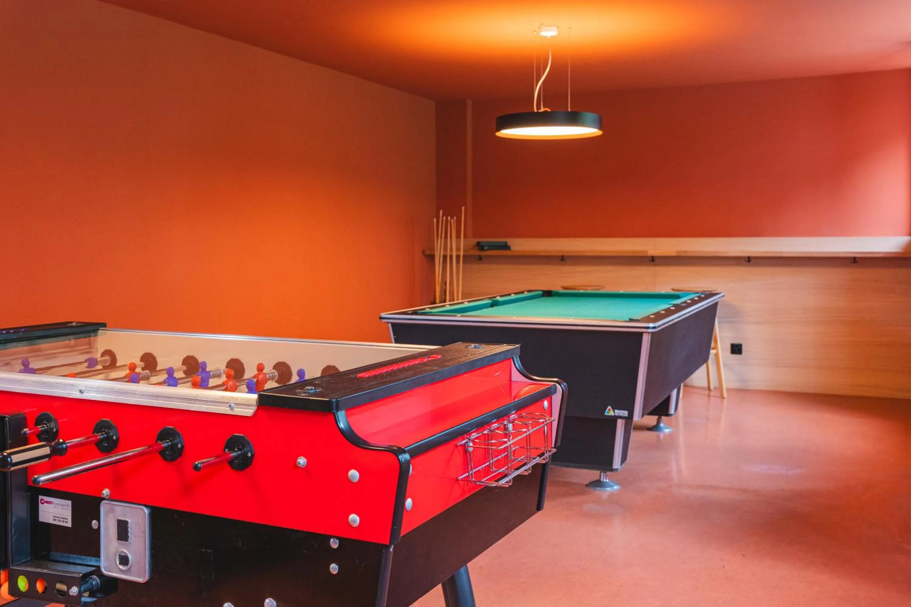Game Room in Davos Youth Hostel