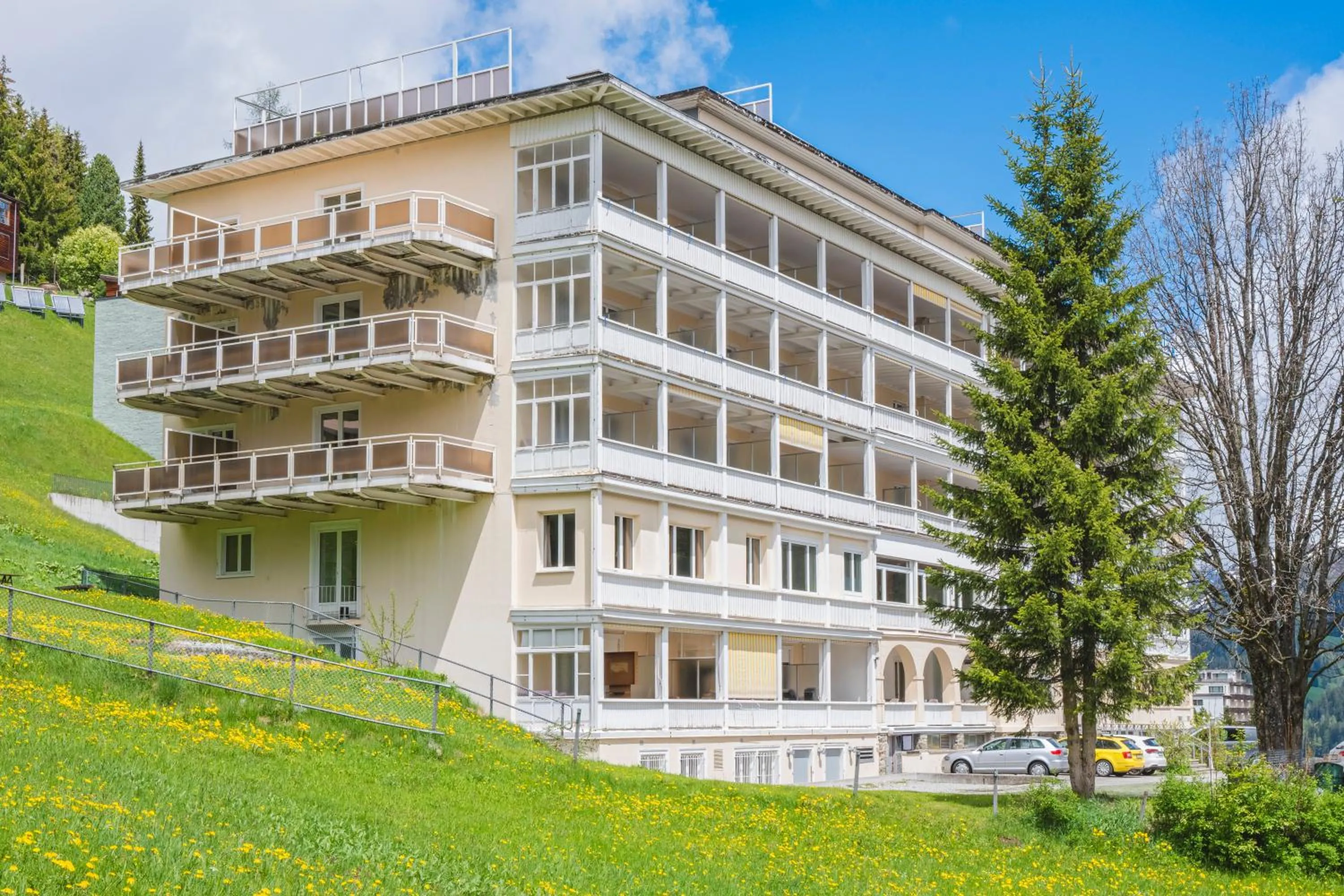Property building in Davos Youth Hostel