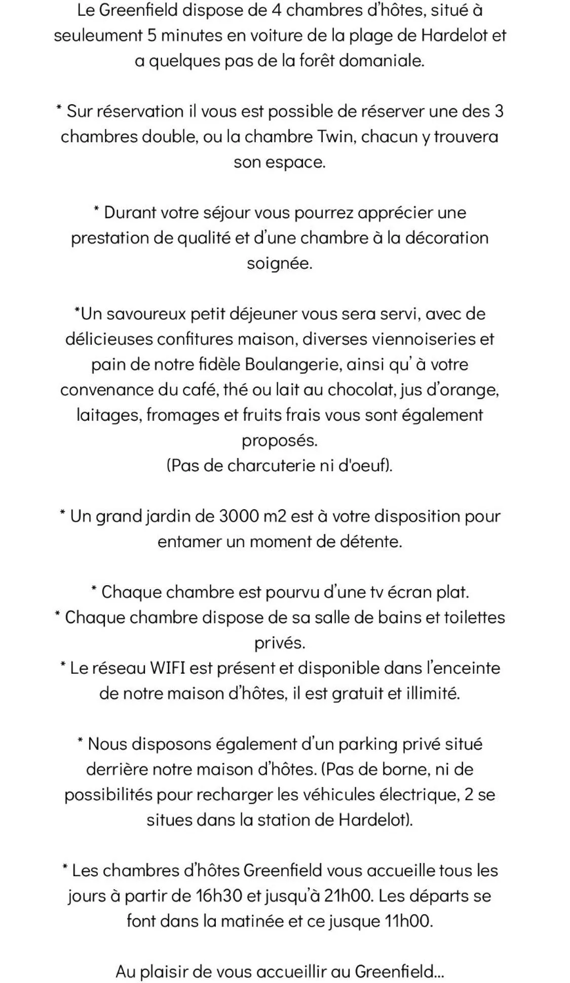 Property building in Greenfield Chambres d'Hôtes