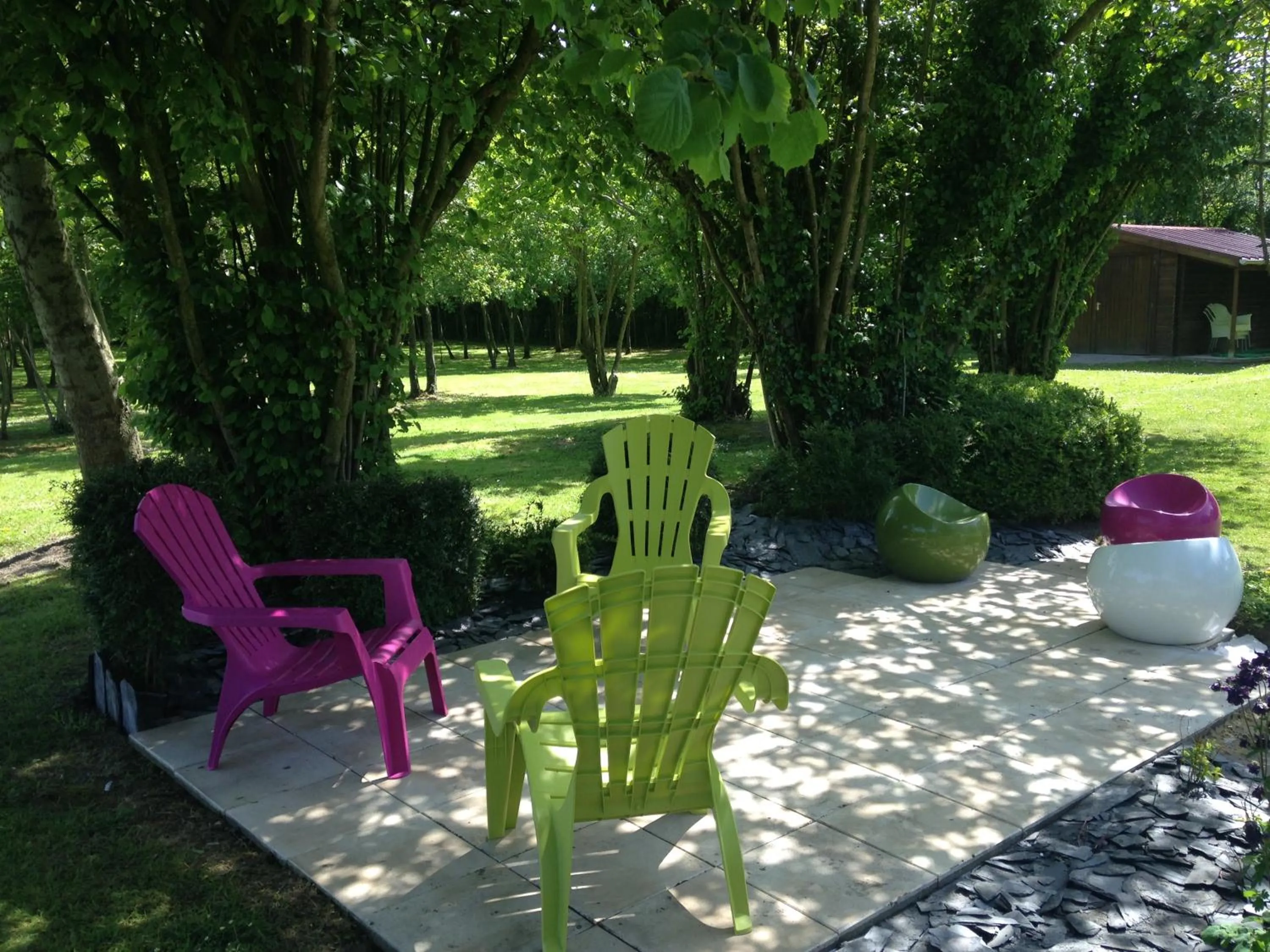 Garden in Greenfield Chambres d'Hôtes