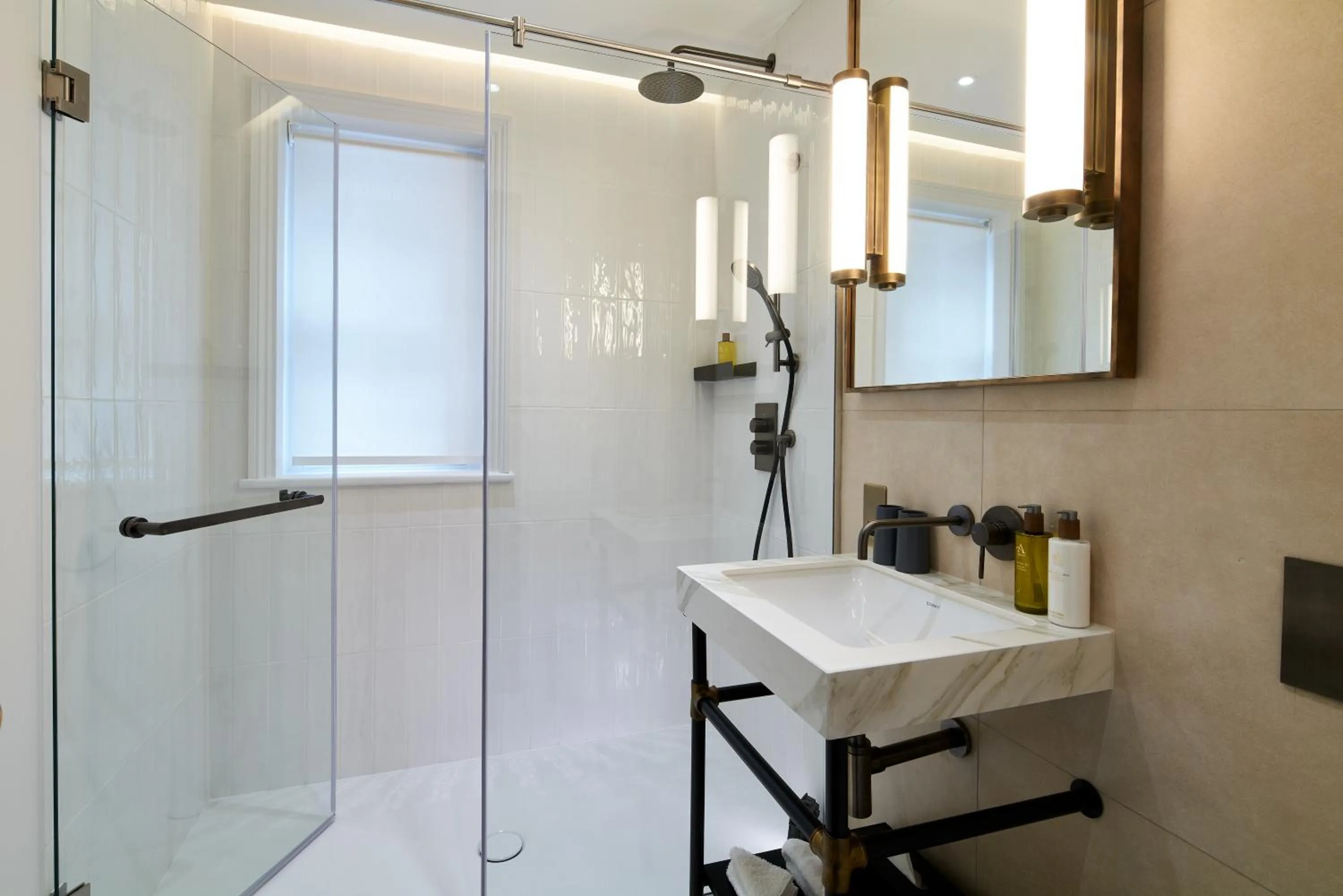 Shower in Lexham Gardens by Cheval Maison