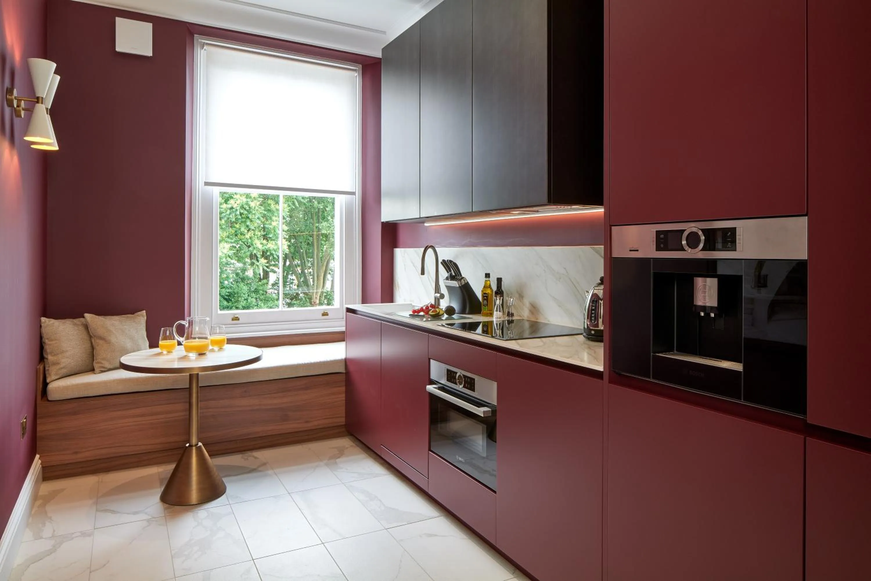 Coffee/tea facilities in Lexham Gardens by Cheval Maison