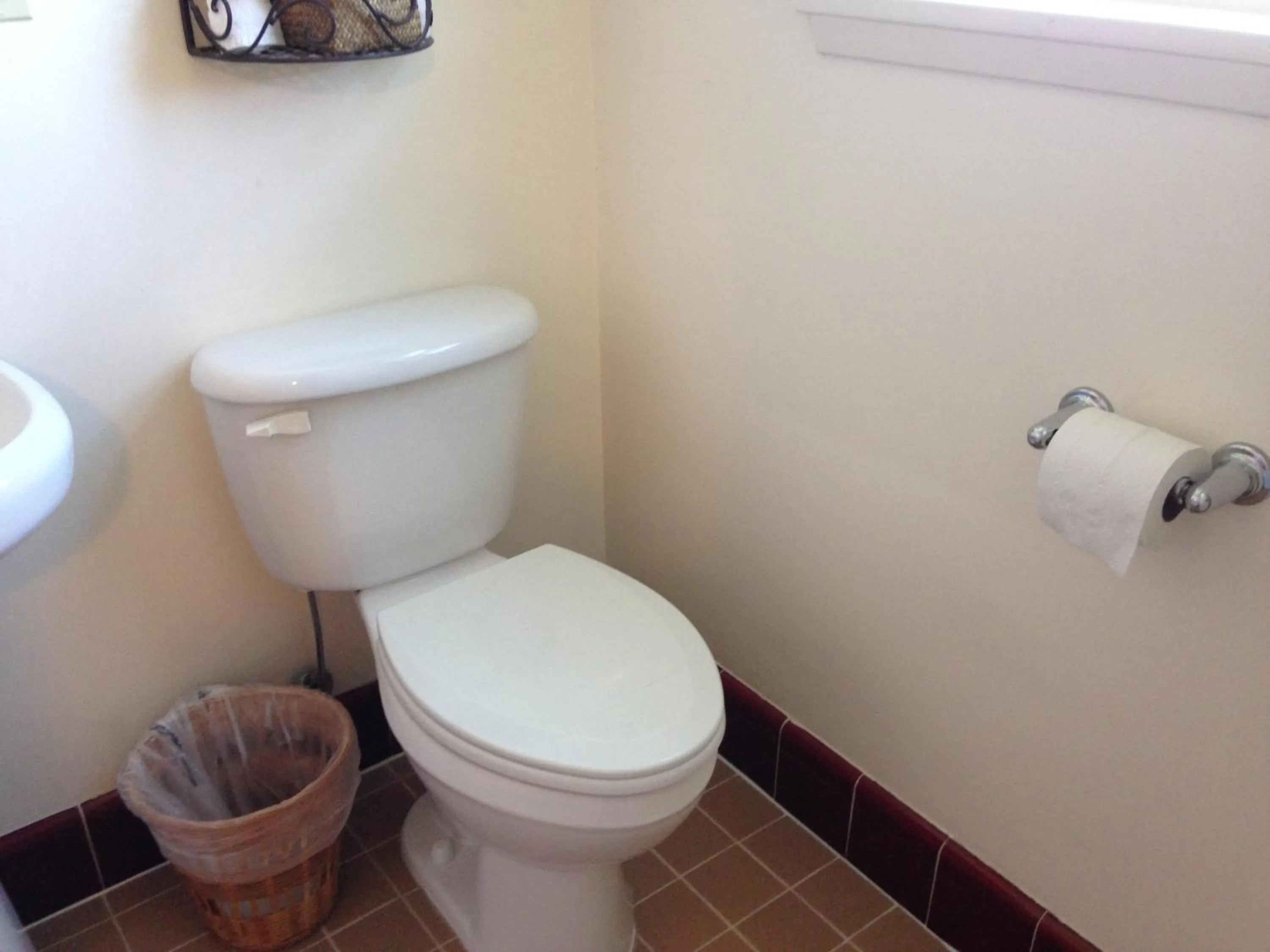 Toilet in Rugged Country Lodge