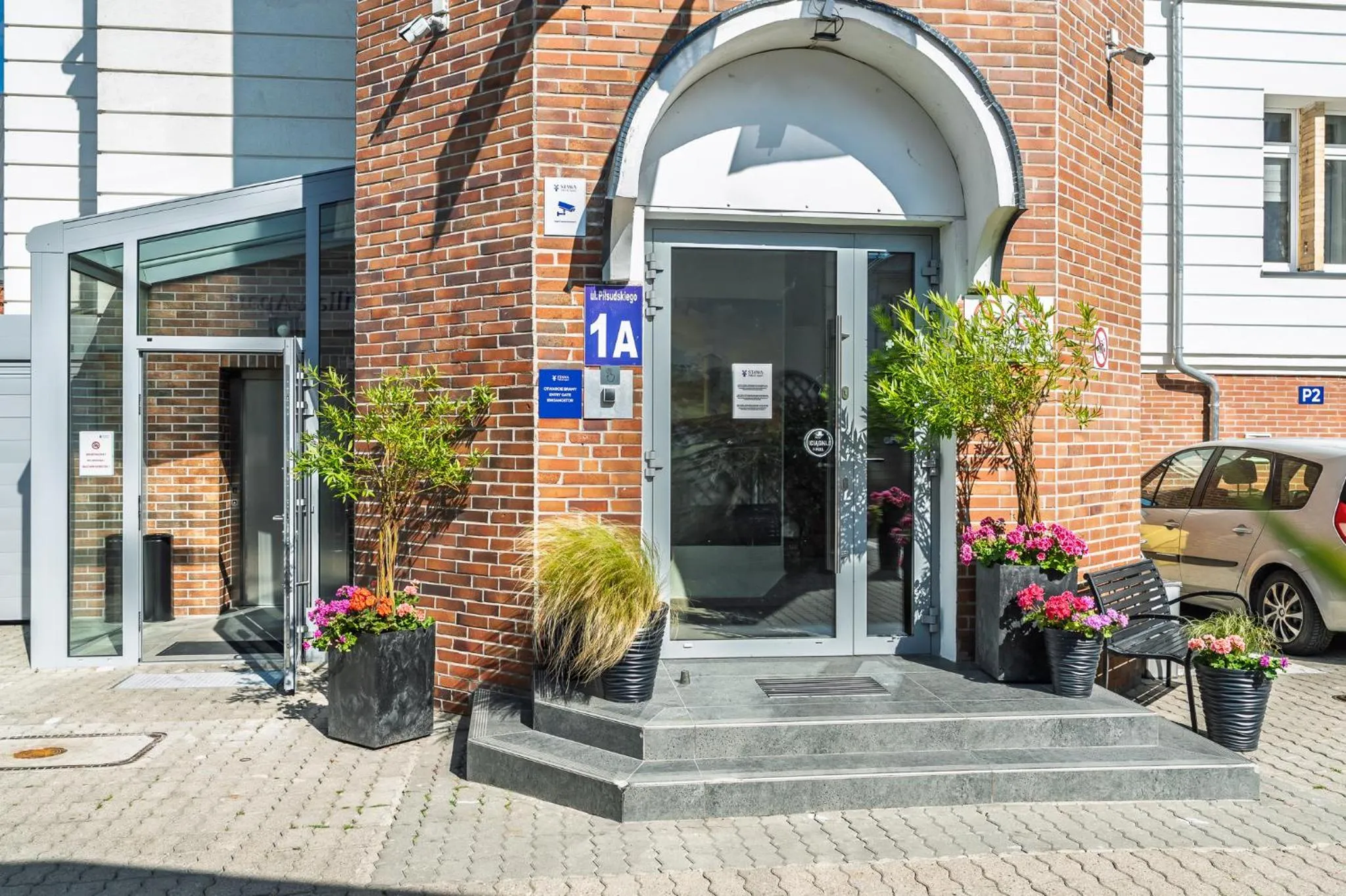 Facade/entrance in Stawa Villa & Apart