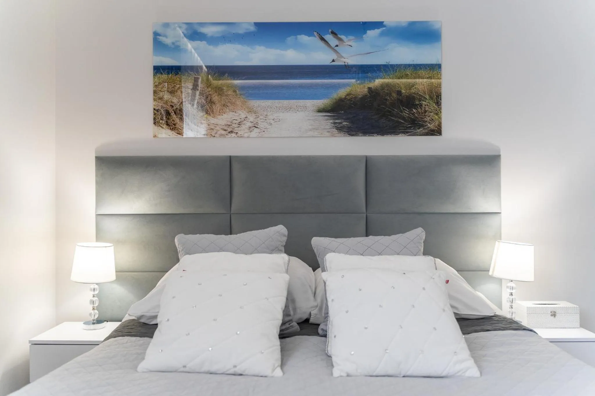 Bed in Stawa Villa & Apart