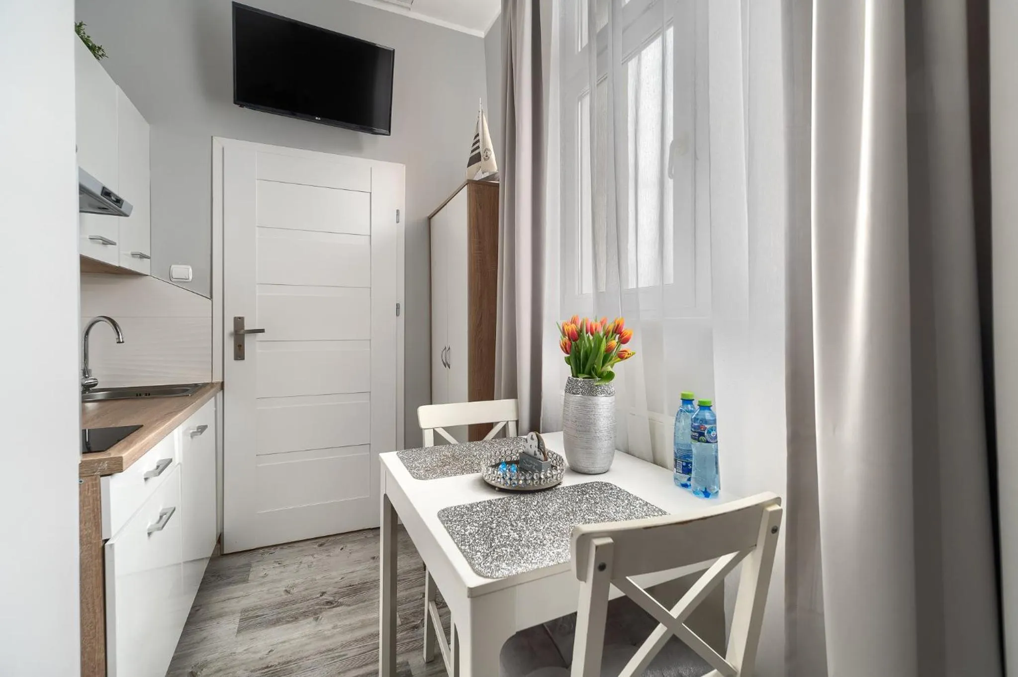 TV and multimedia in Stawa Villa & Apart