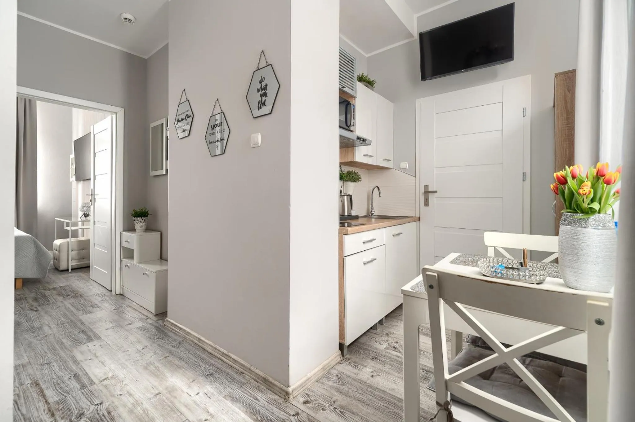 TV and multimedia in Stawa Villa & Apart