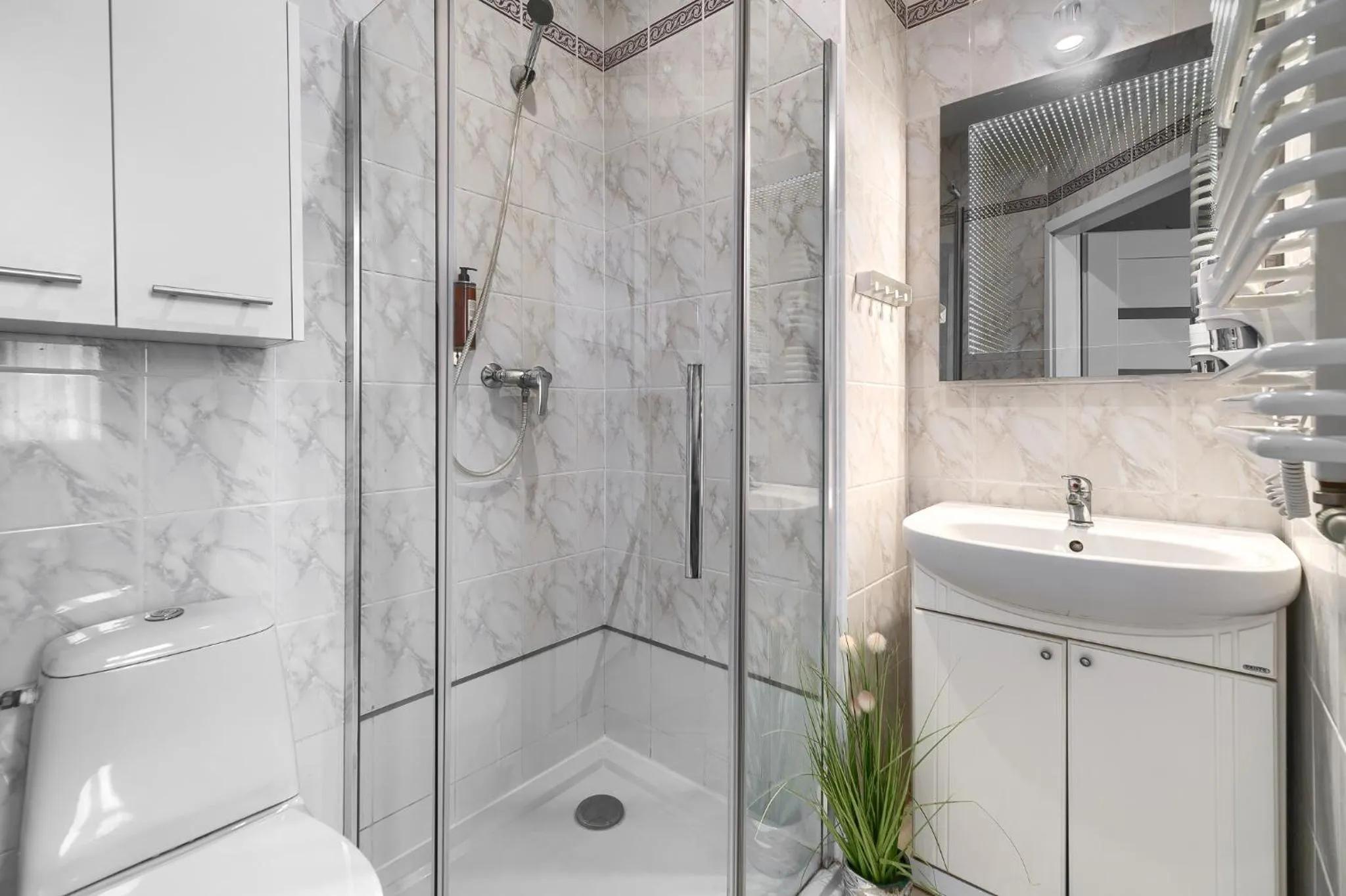 Shower in Stawa Villa & Apart