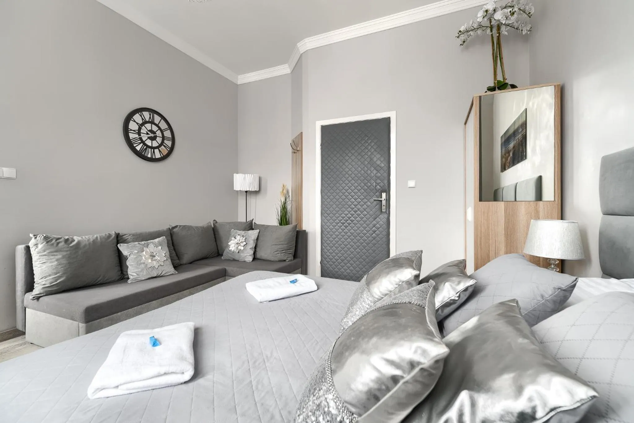 Bed in Stawa Villa & Apart