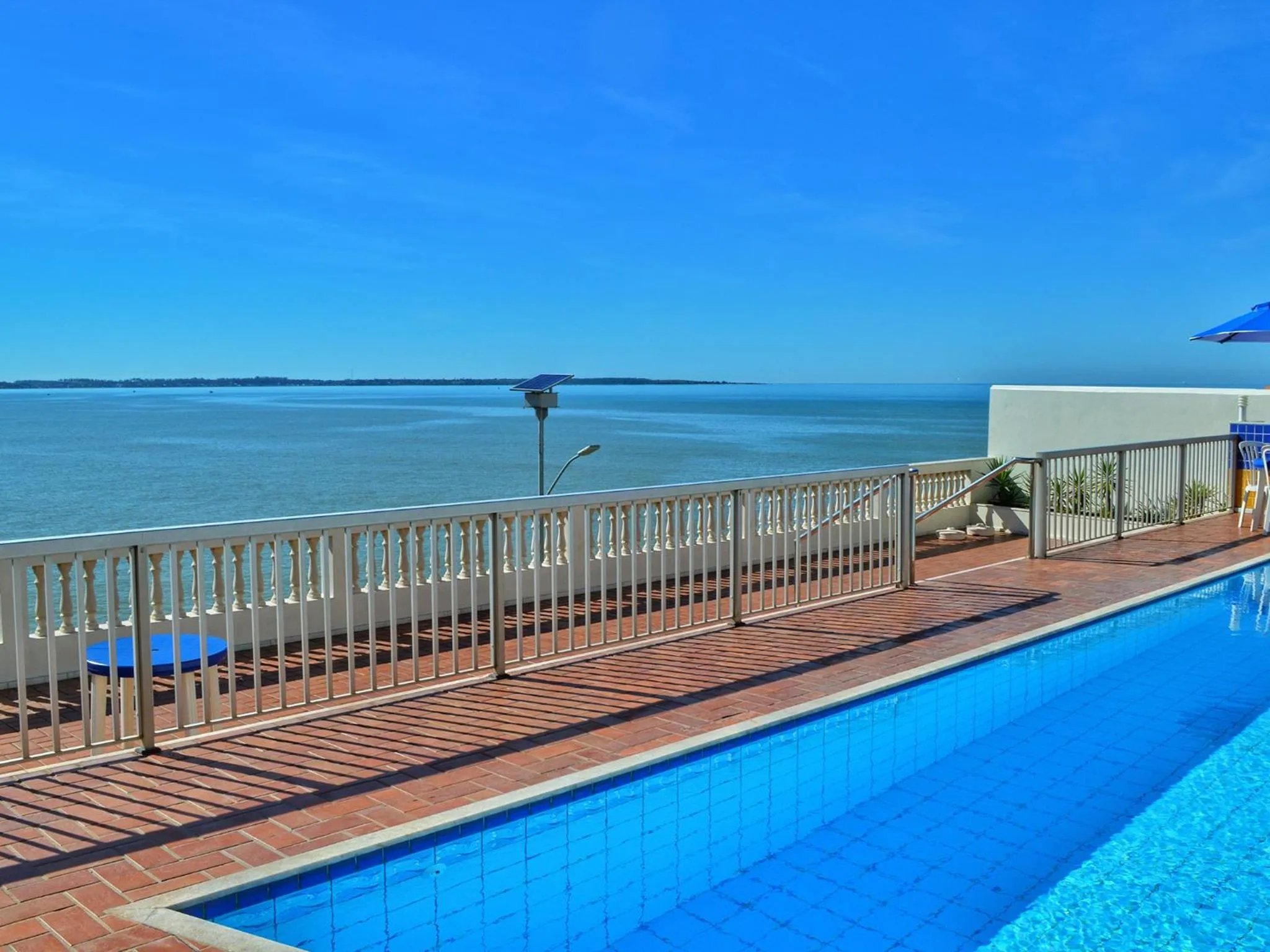 Pool view in Hotel Portal da Lua