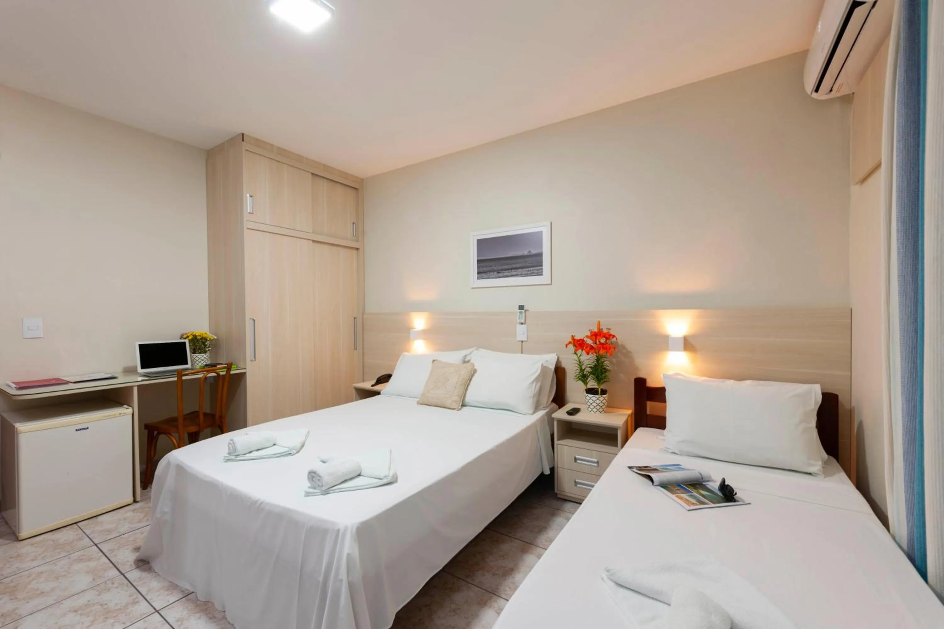 Bed in Hotel Portal da Lua