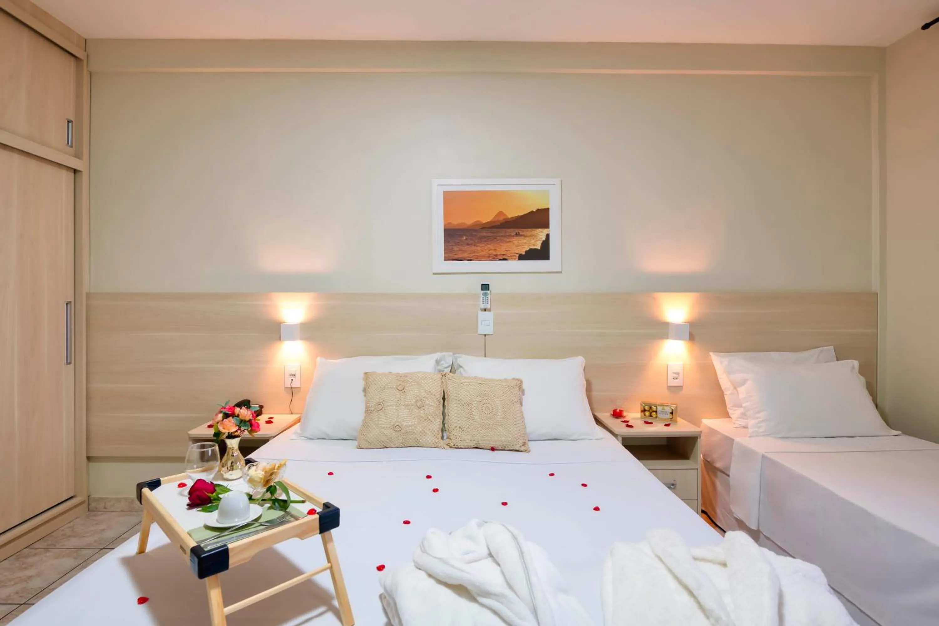 Bed in Hotel Portal da Lua