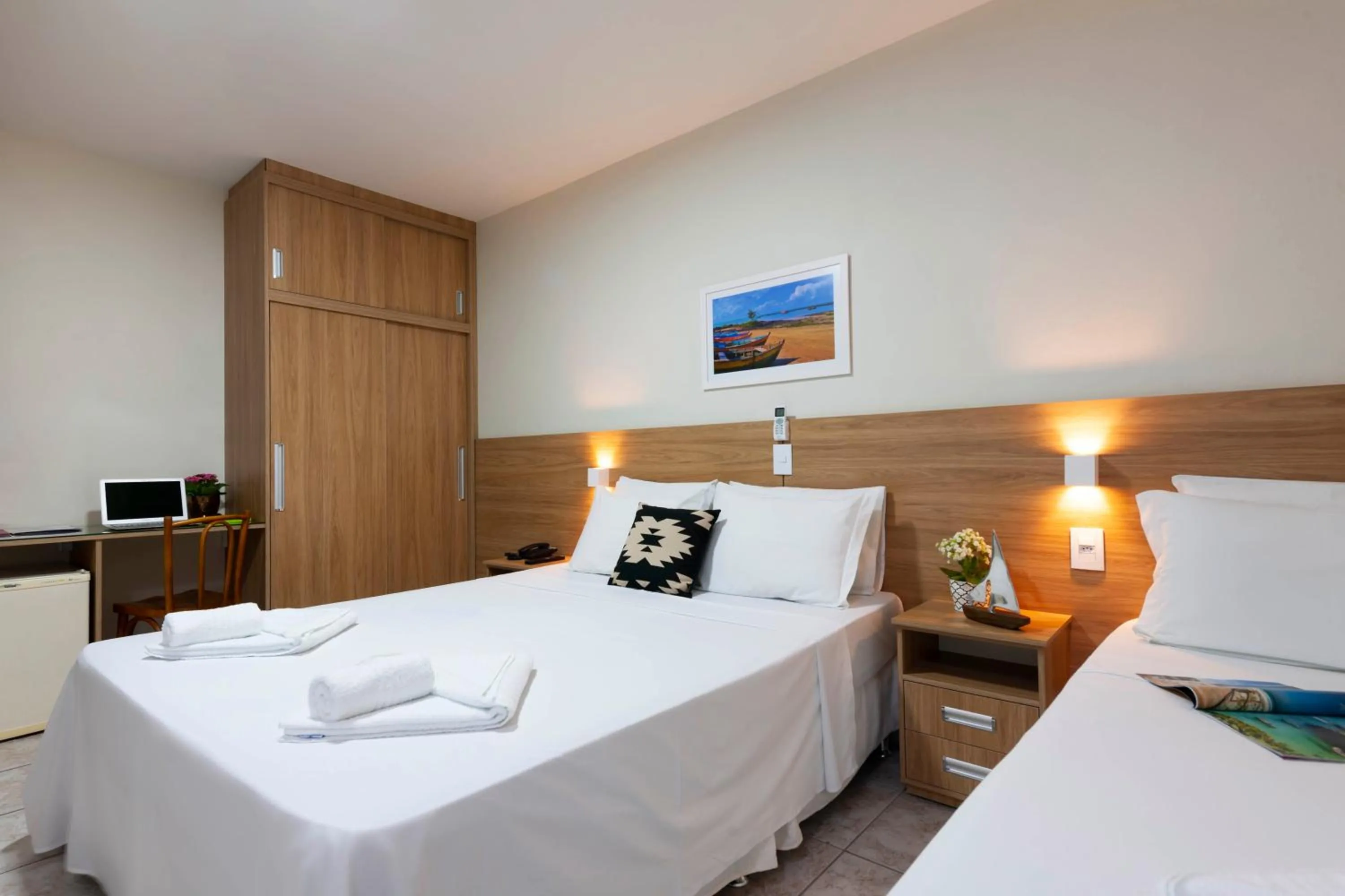 Bed in Hotel Portal da Lua