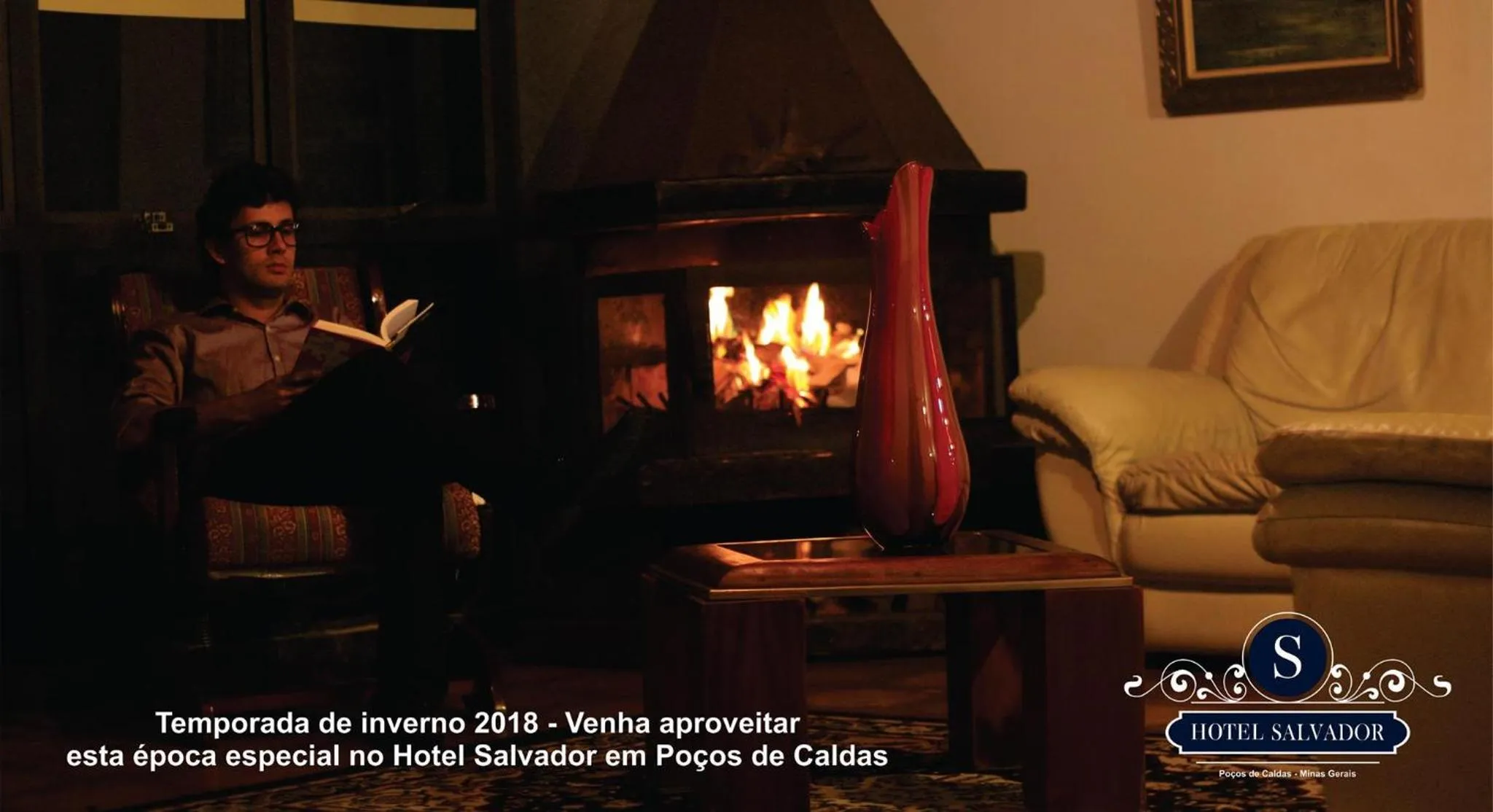 Communal lounge/ TV room in Hotel Salvador