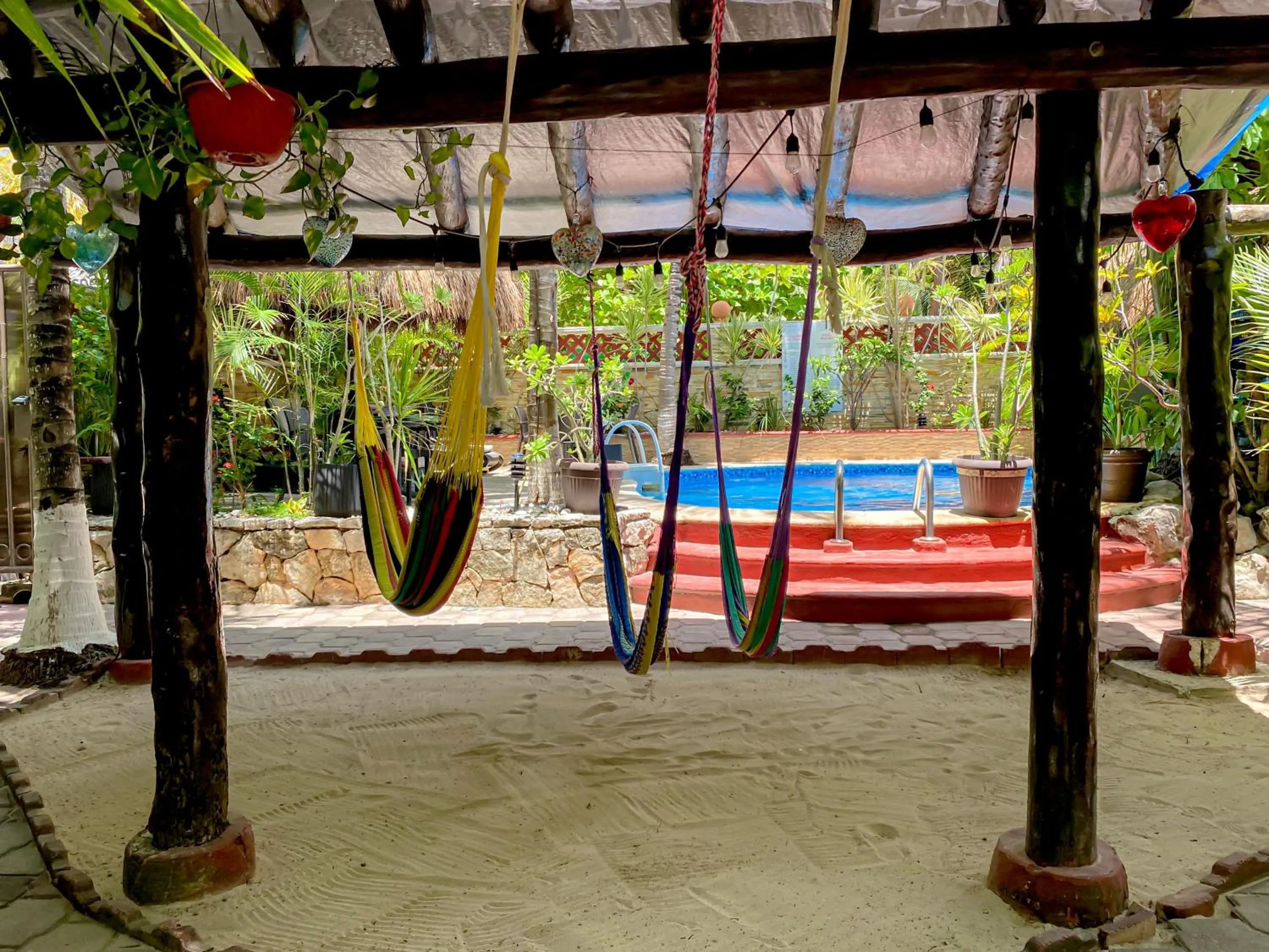 Swimming pool in Cocos Cabañas Playa del Carmen Adults Only