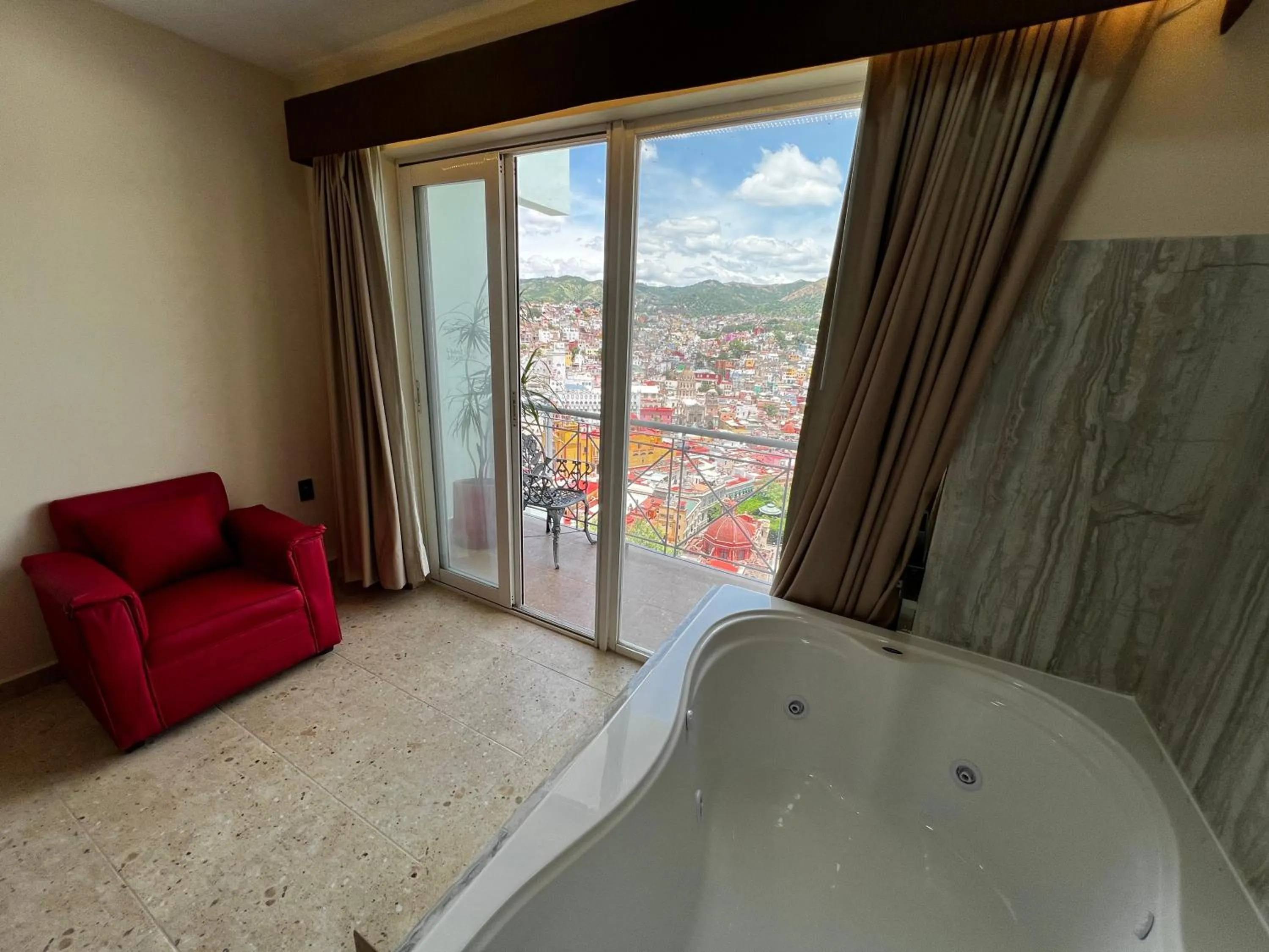 Bed in Hotel Balcón del Cielo