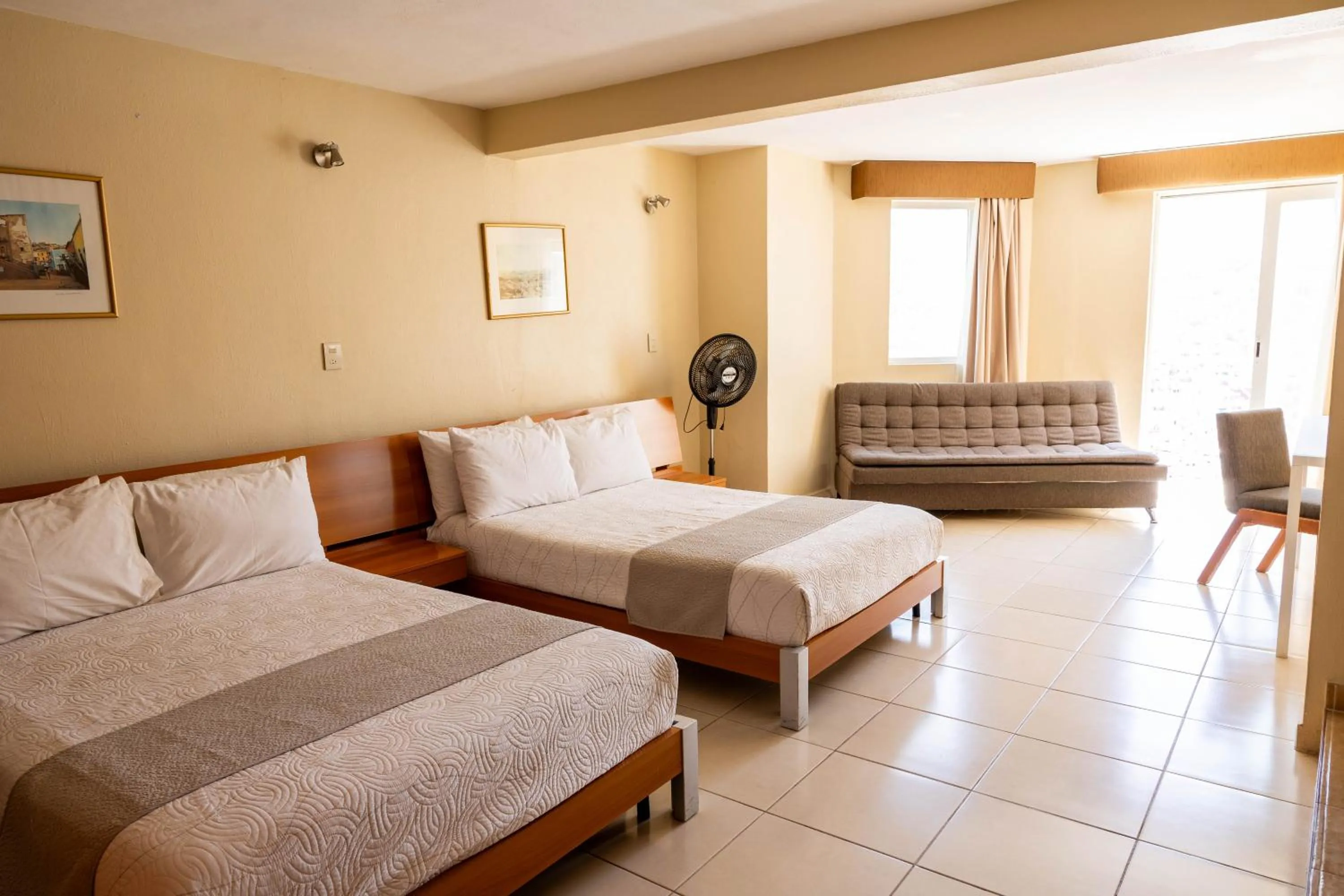 Bed in Hotel Balcón del Cielo