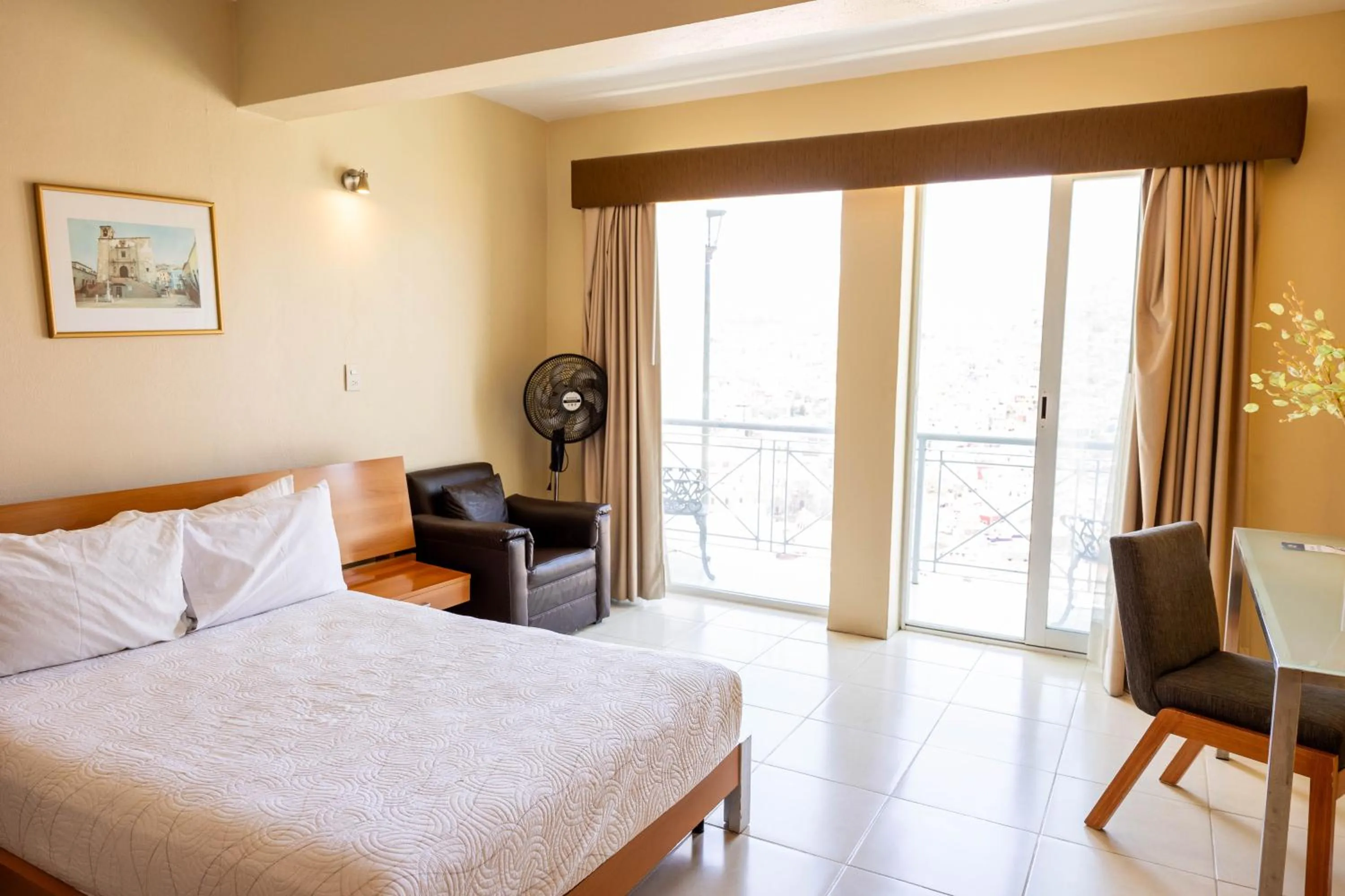 Bed in Hotel Balcón del Cielo