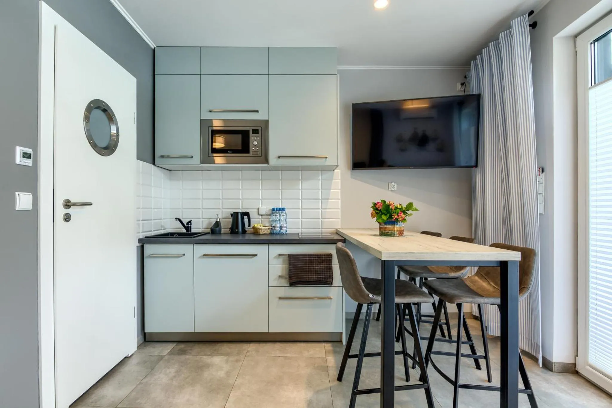 Kitchen or kitchenette in Enklawa Mikołajki