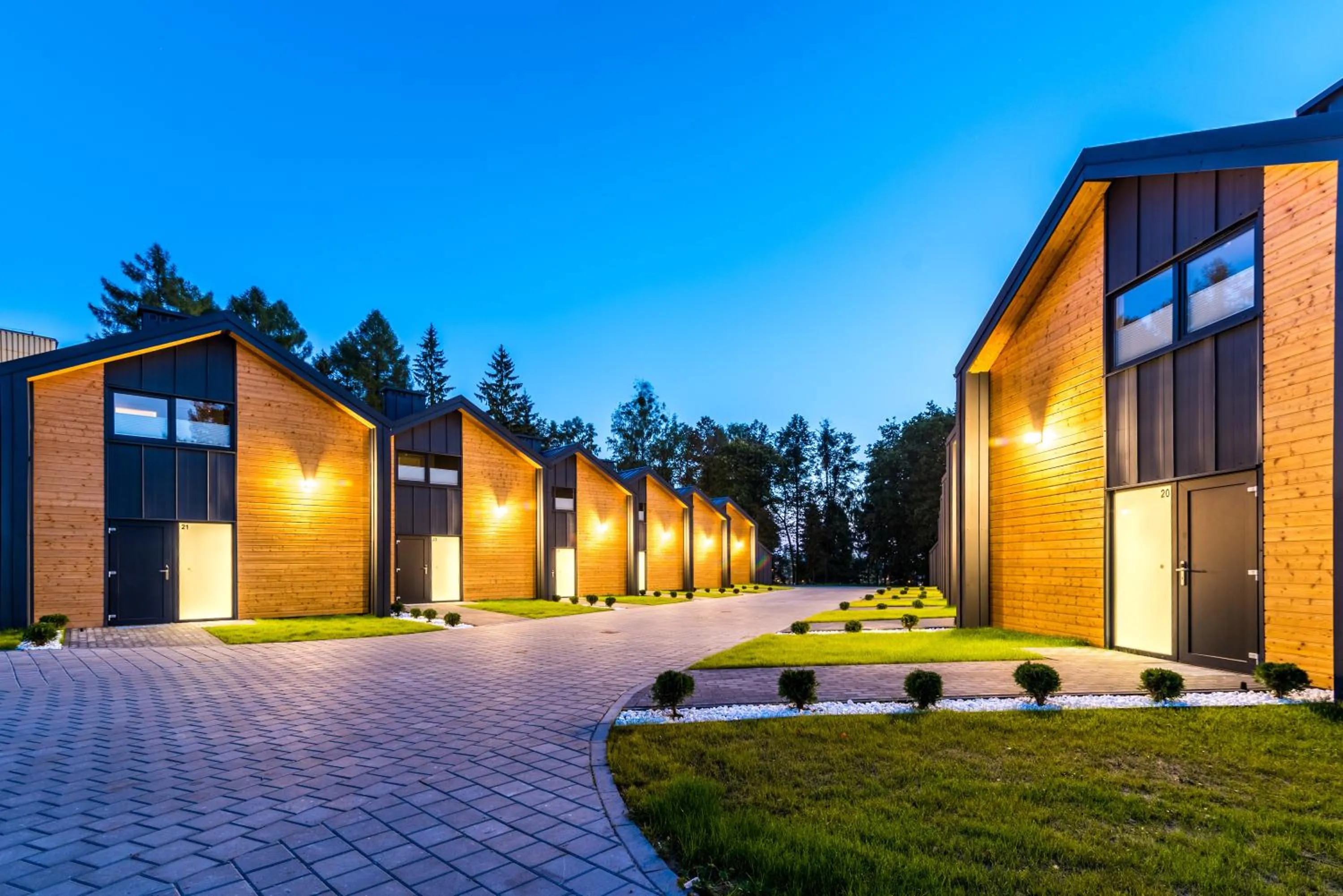 Property building in Enklawa Mikołajki