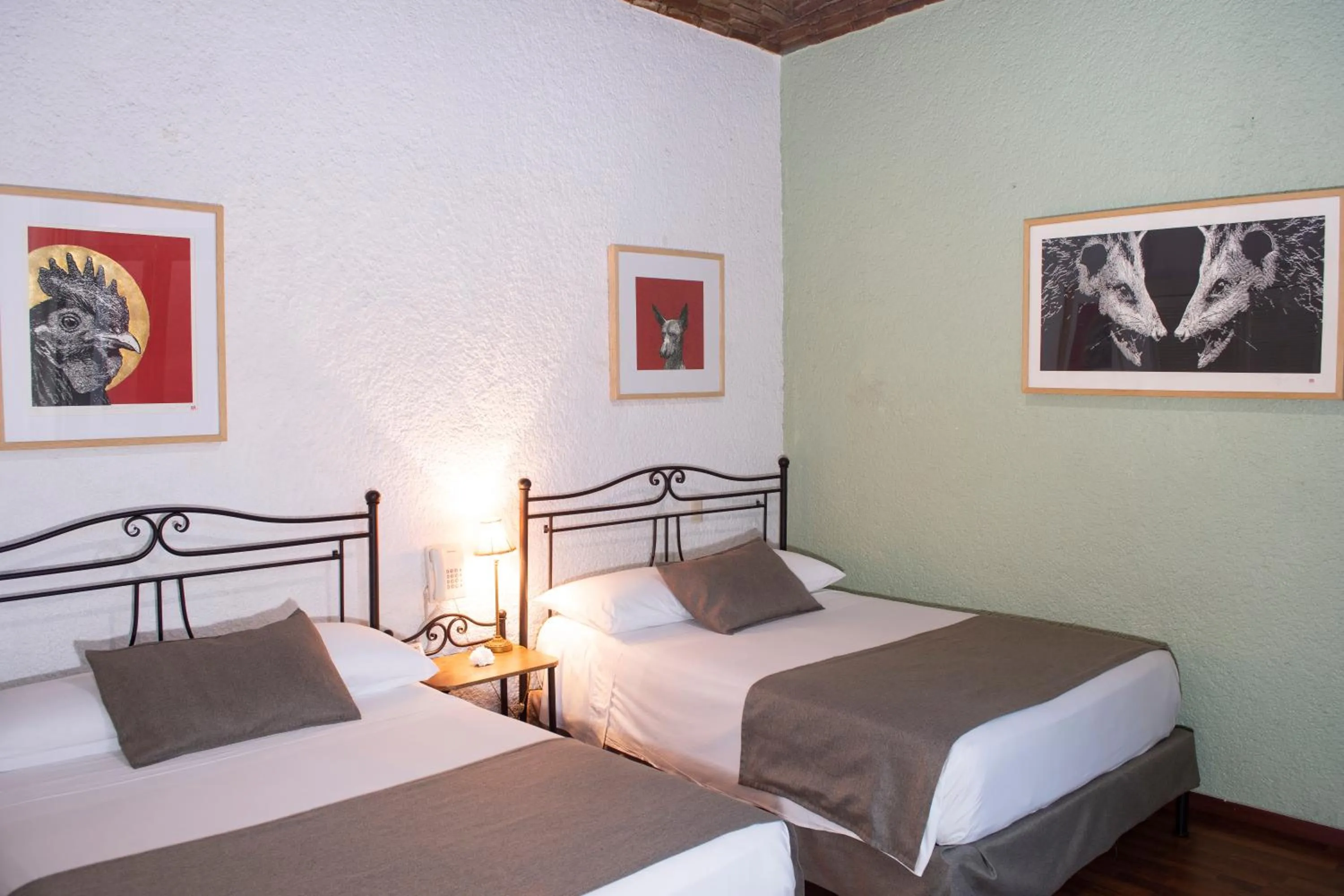 Bed in Pórtico Hotel & Galería